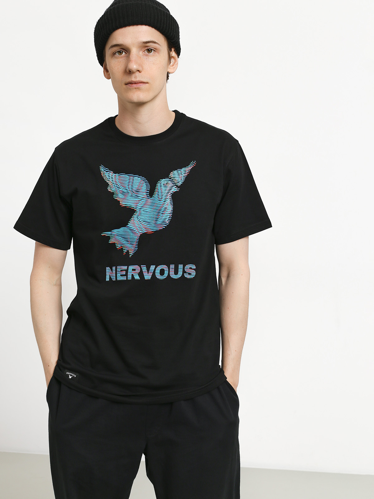 T-shirt Nervous Lcd (black)