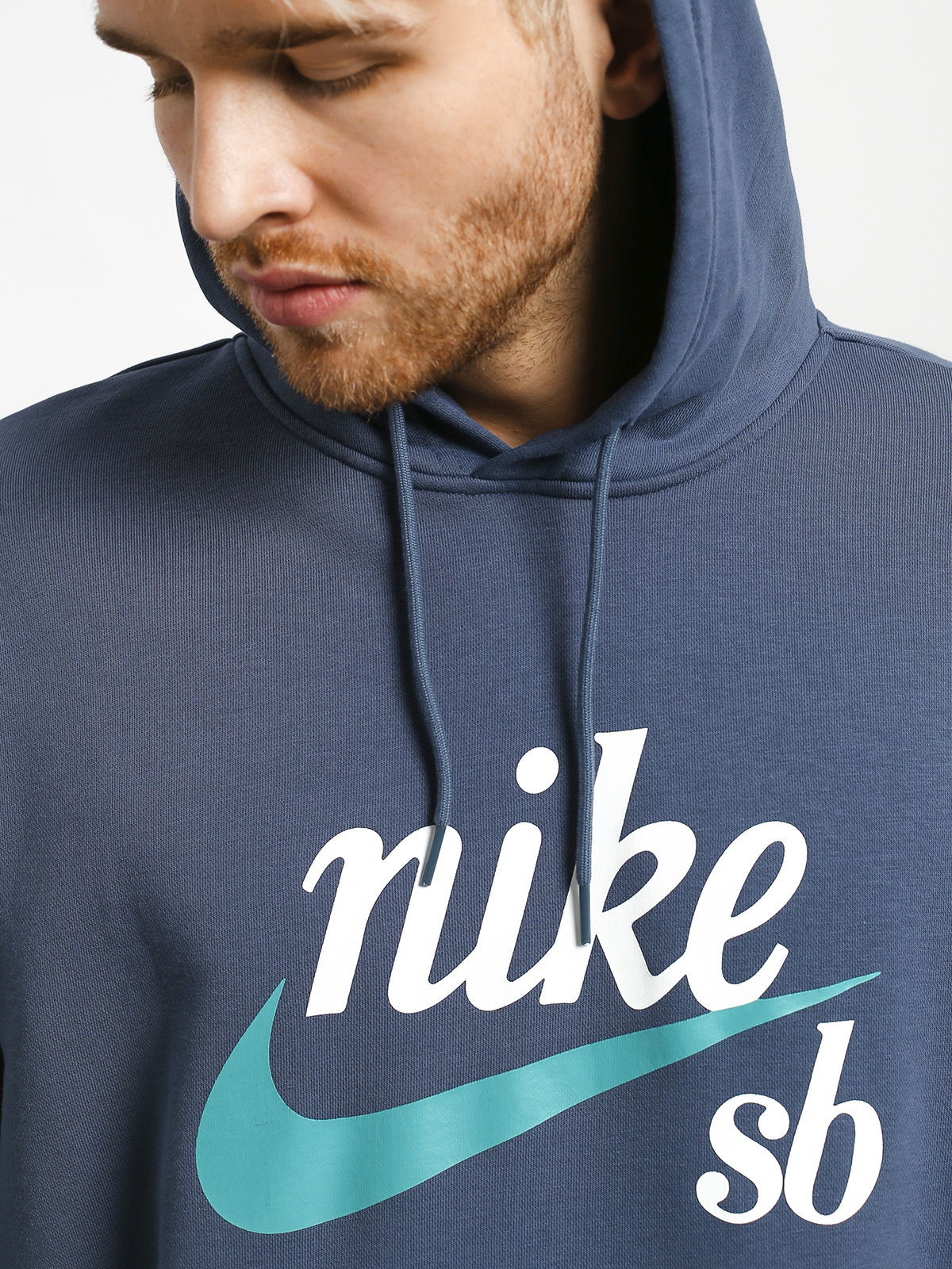 Bluza z kapturem Nike SB Sb Hoodie Washed Icon HD (obsidian/cabana)