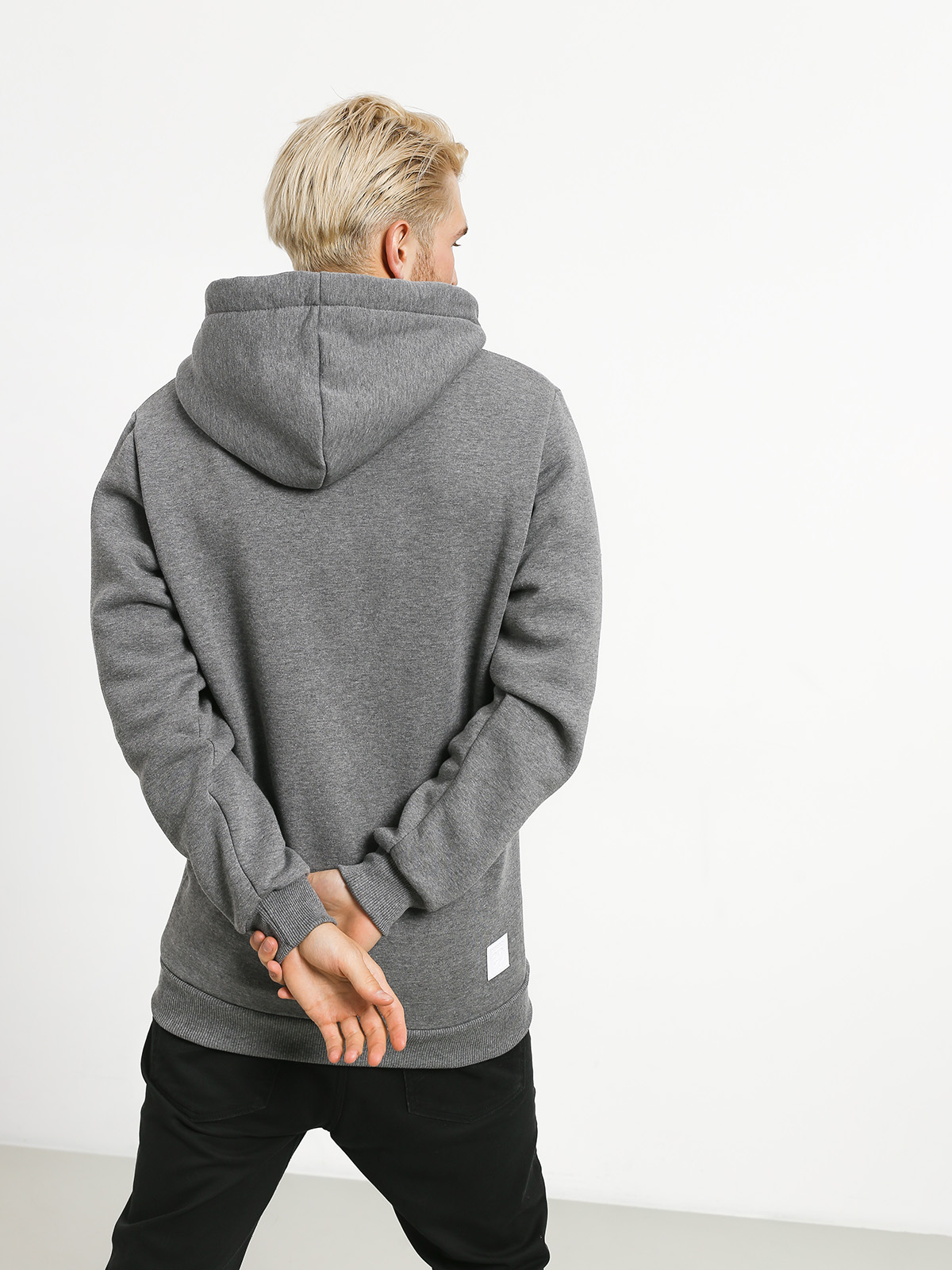 Bluza z kapturem El Polako Handmade ZHD (grey heather)