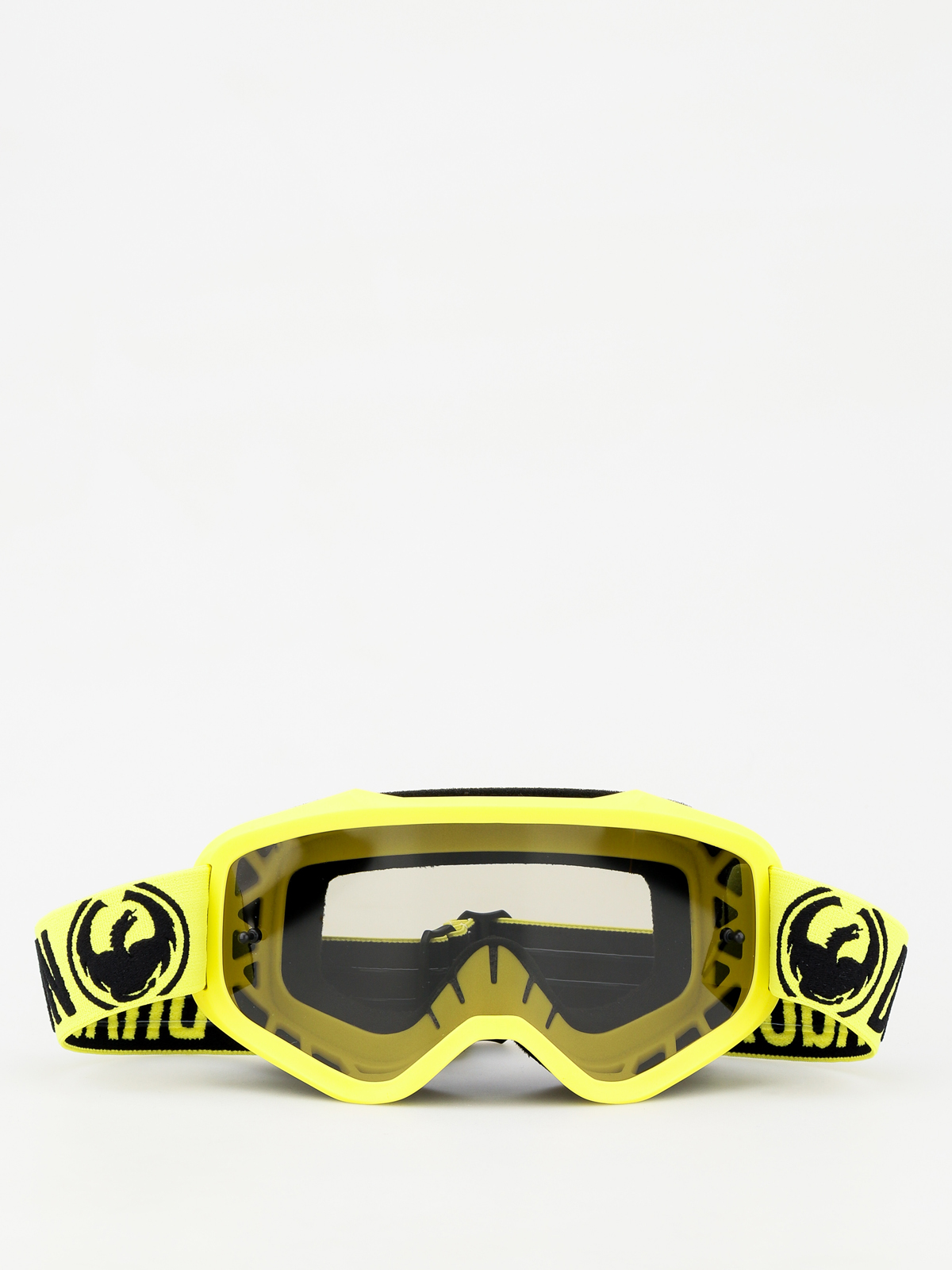 Gogle Dragon MXV (highvis/smoke)