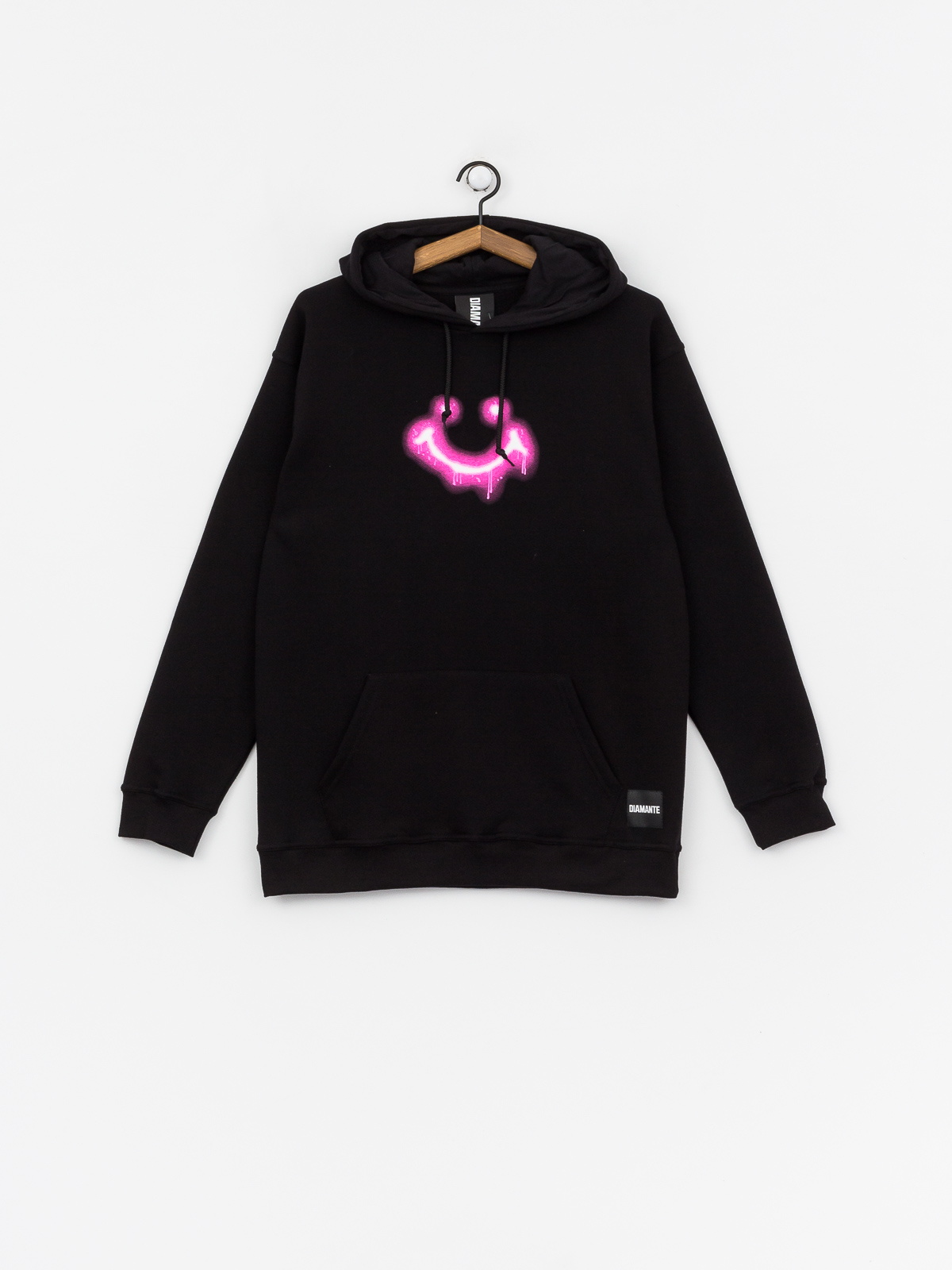 Bluza z kapturem Diamante Wear Fuck Fake Smiles HD (black)