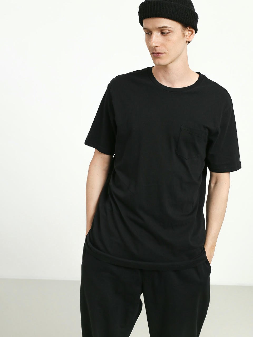 T-shirt Volcom Solid Pocket (blk)