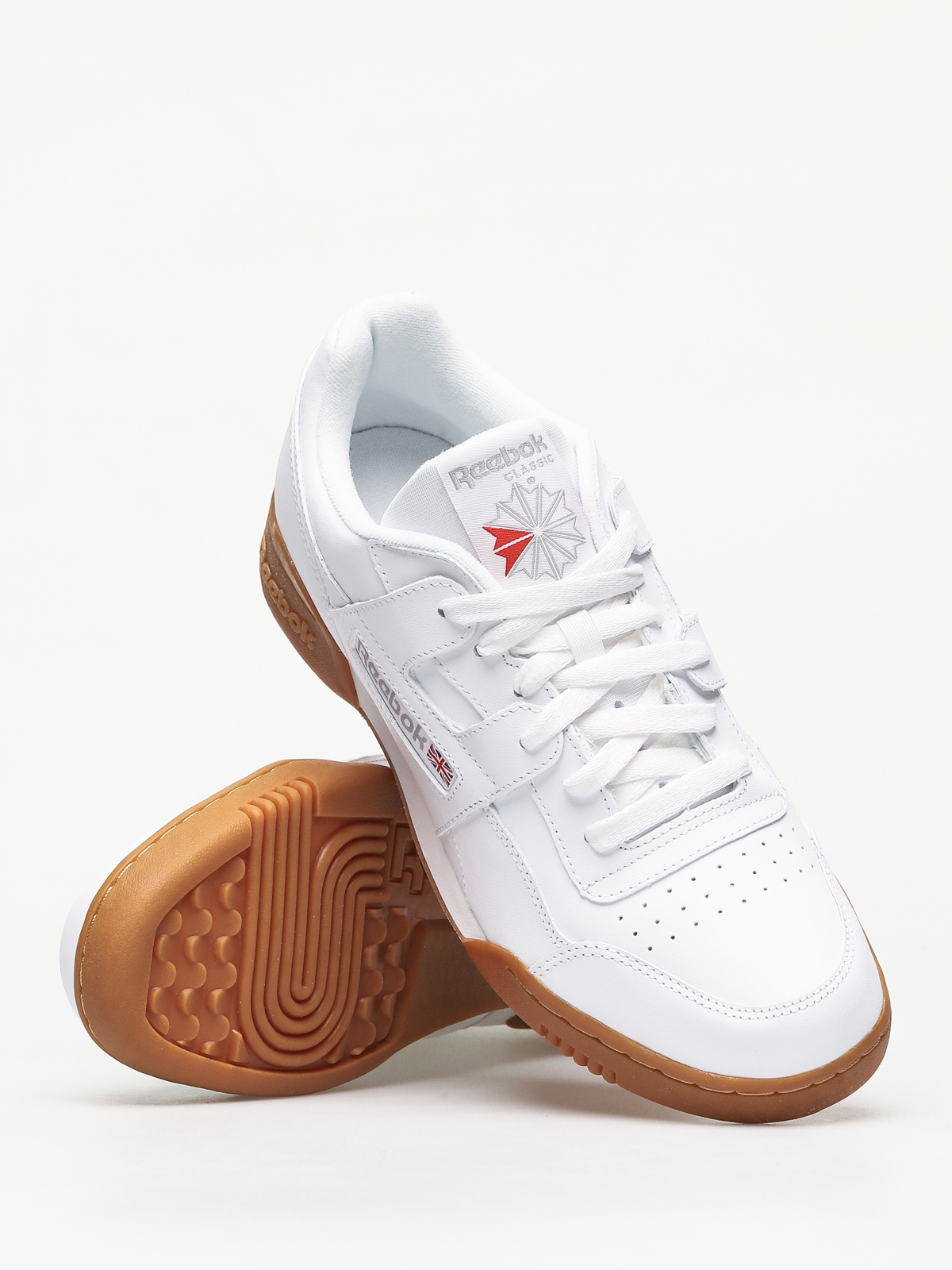 Buty Reebok Workout Plus (white carbon/classic red/reebok royal gum)