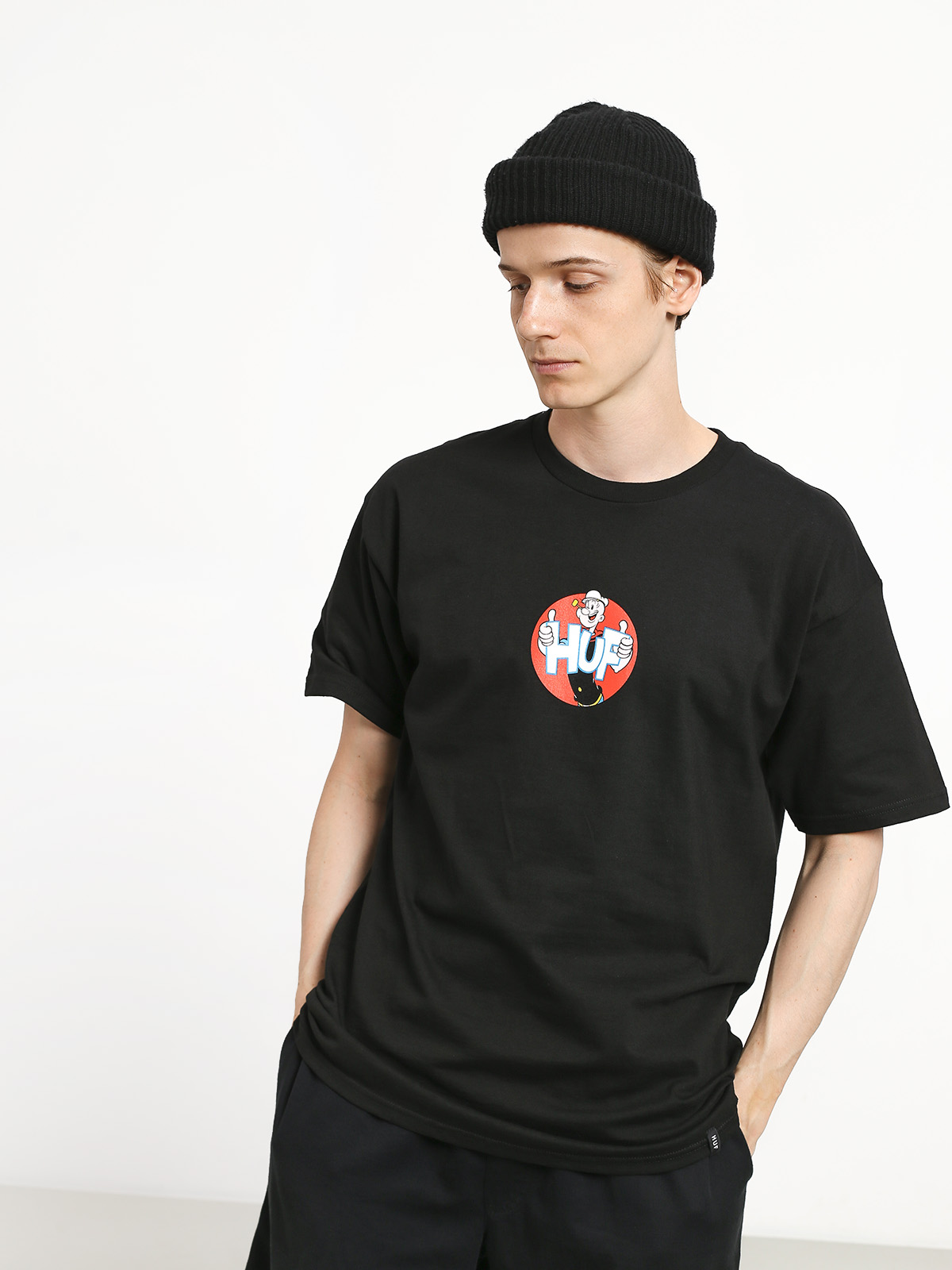 T-shirt HUF Popeye Huf Show (black)