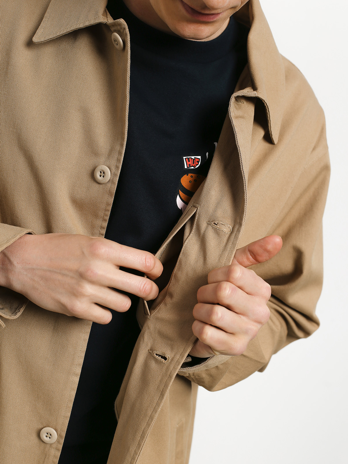 Kurtka HUF Popeye Trench (tan)