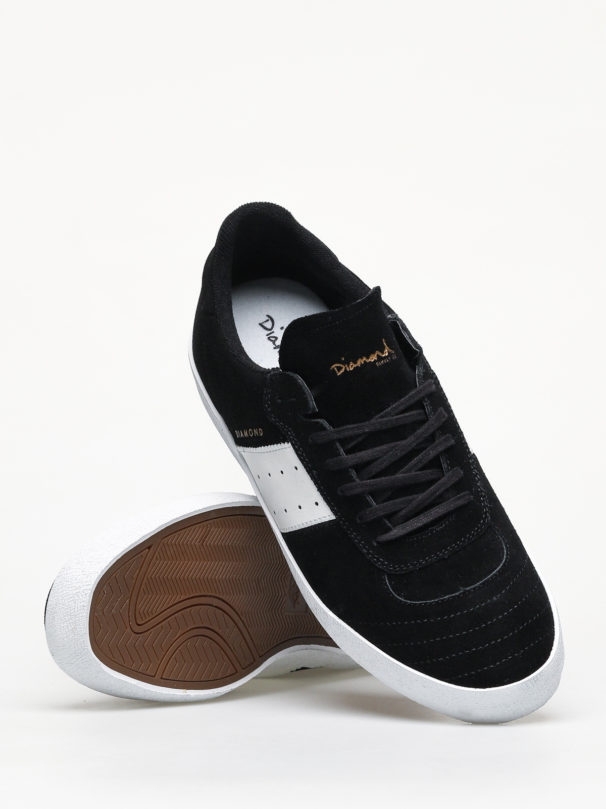 Buty Diamond Supply Co. Barca Suede (black)
