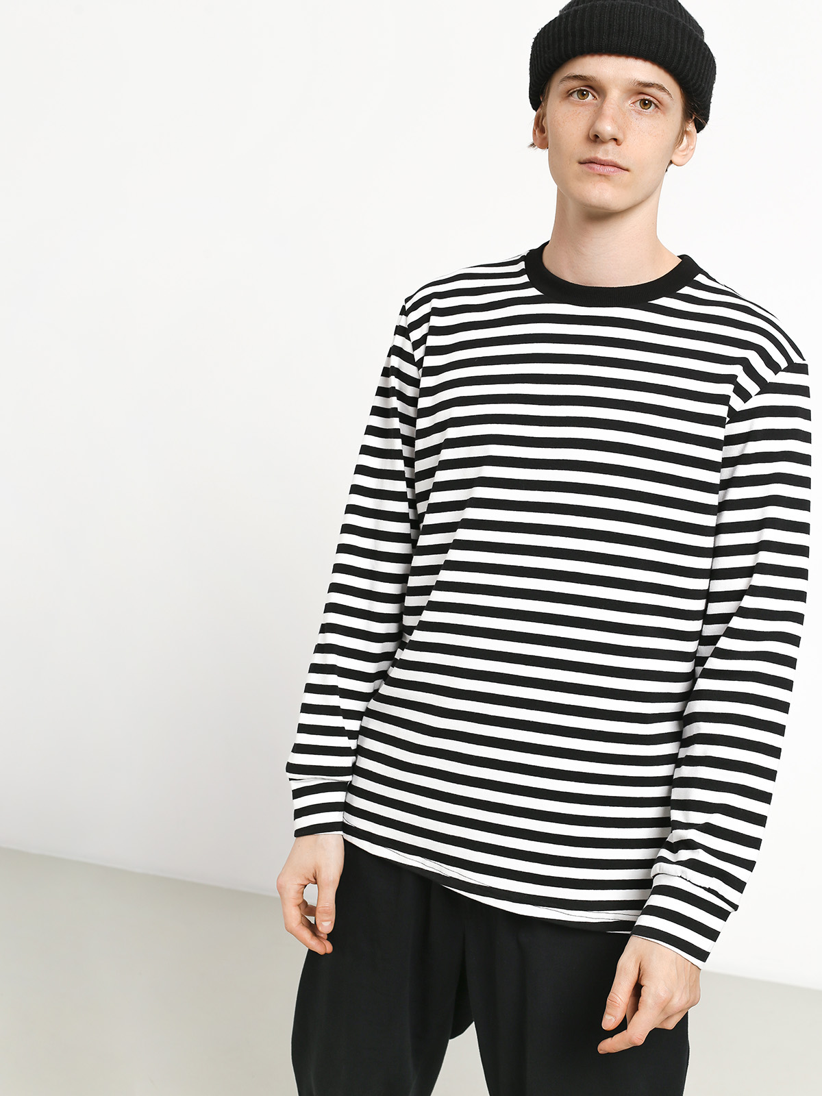 Longsleeve The Hive Stripes (black/white)