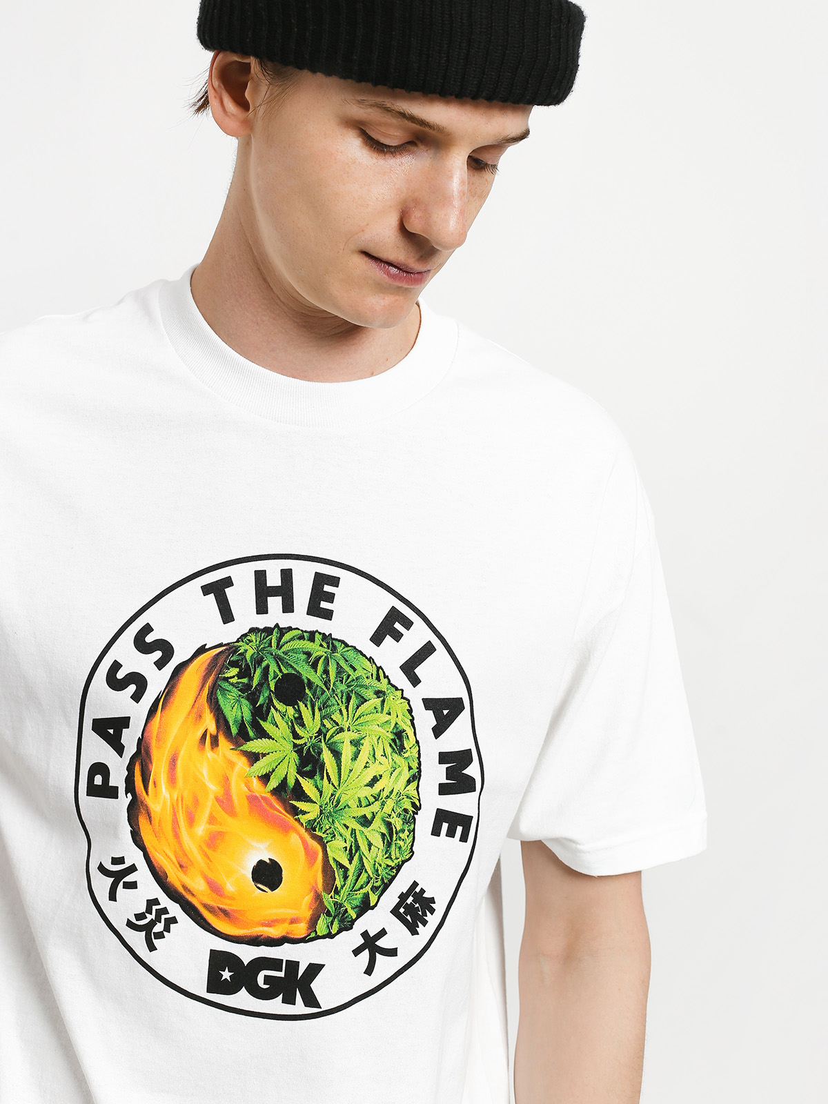 T-shirt DGK Ying Yang (white)