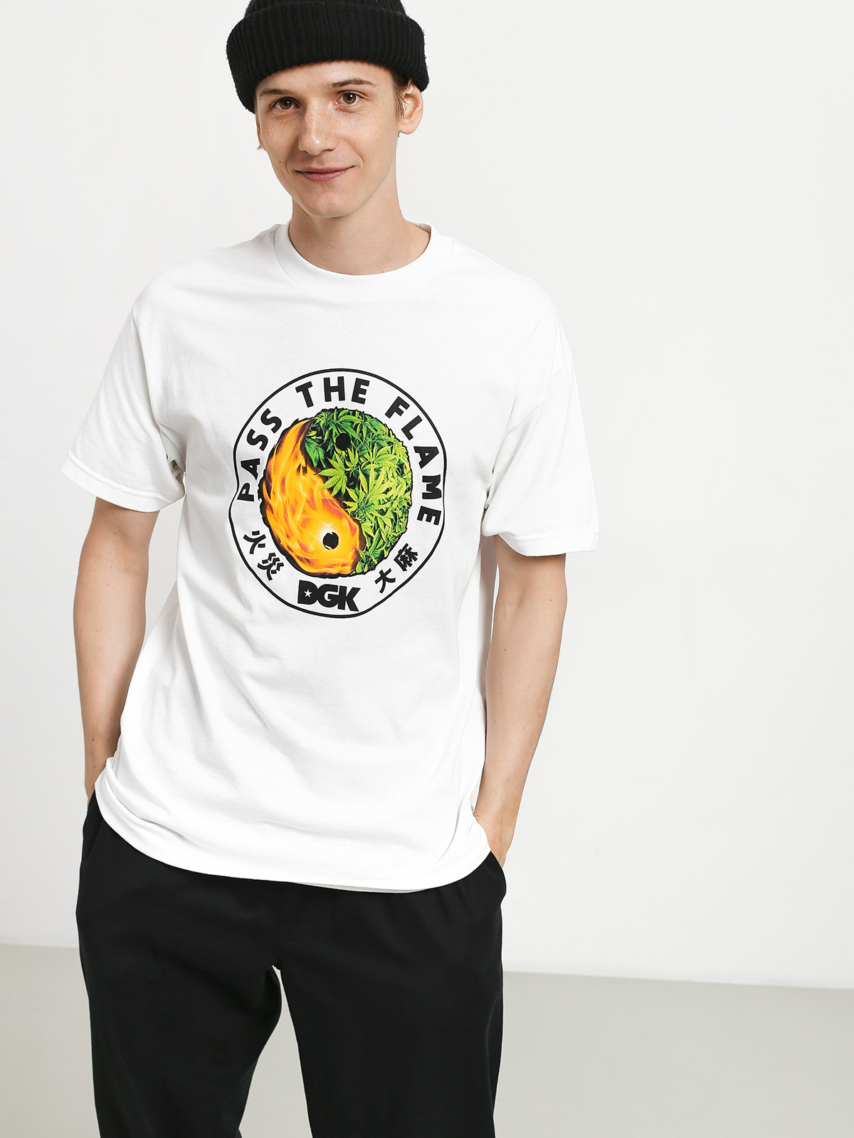 T-shirt DGK Ying Yang (white)