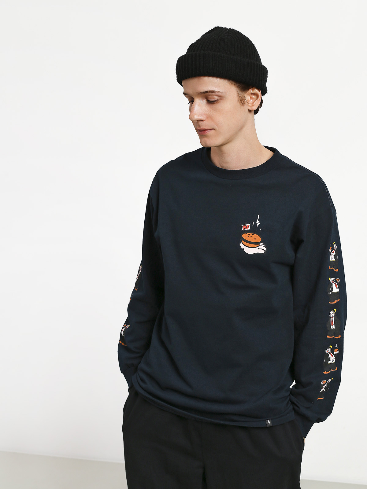 Longsleeve HUF Wimpy (navy)