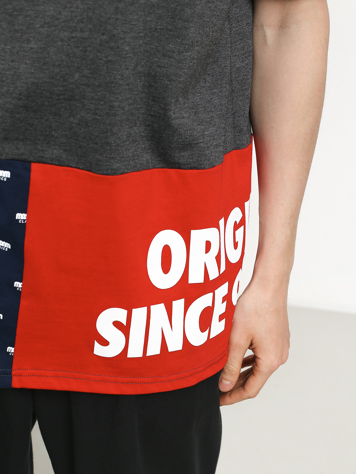 T-shirt MassDnm Blockbuster (dark heather grey)