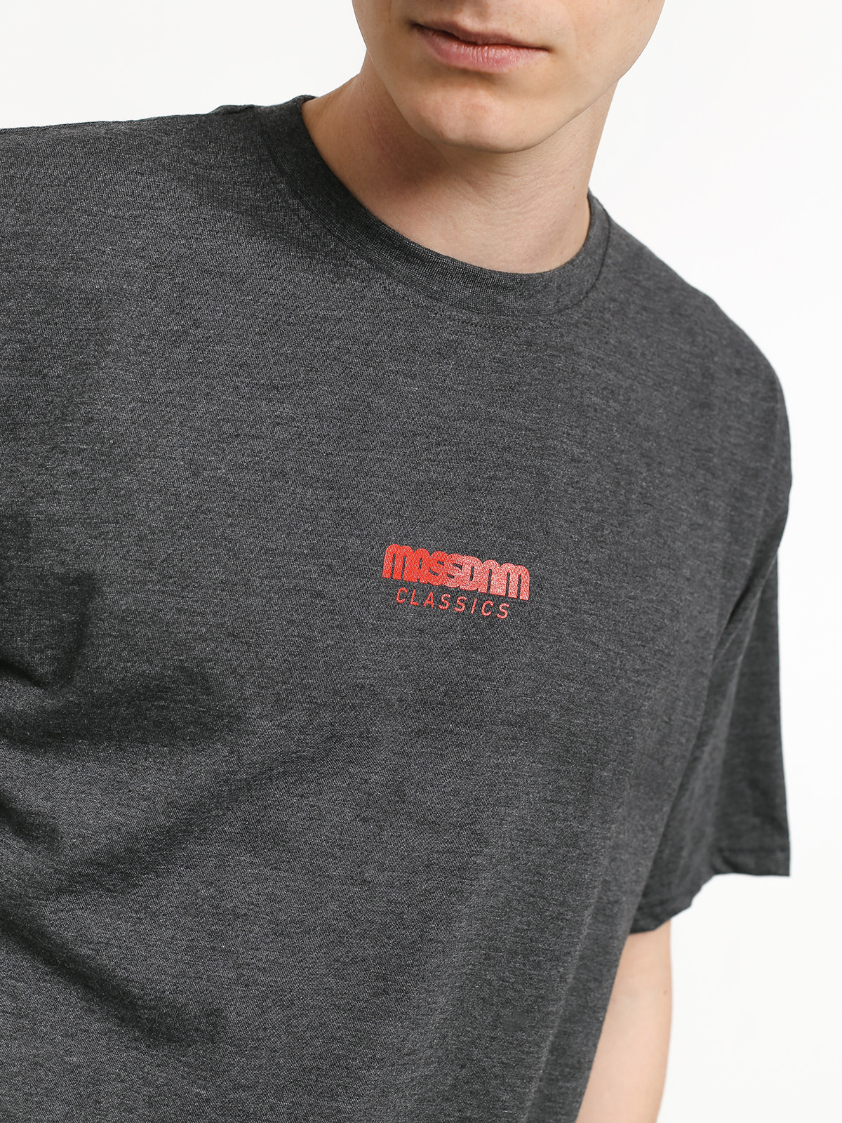 T-shirt MassDnm Blockbuster (dark heather grey)