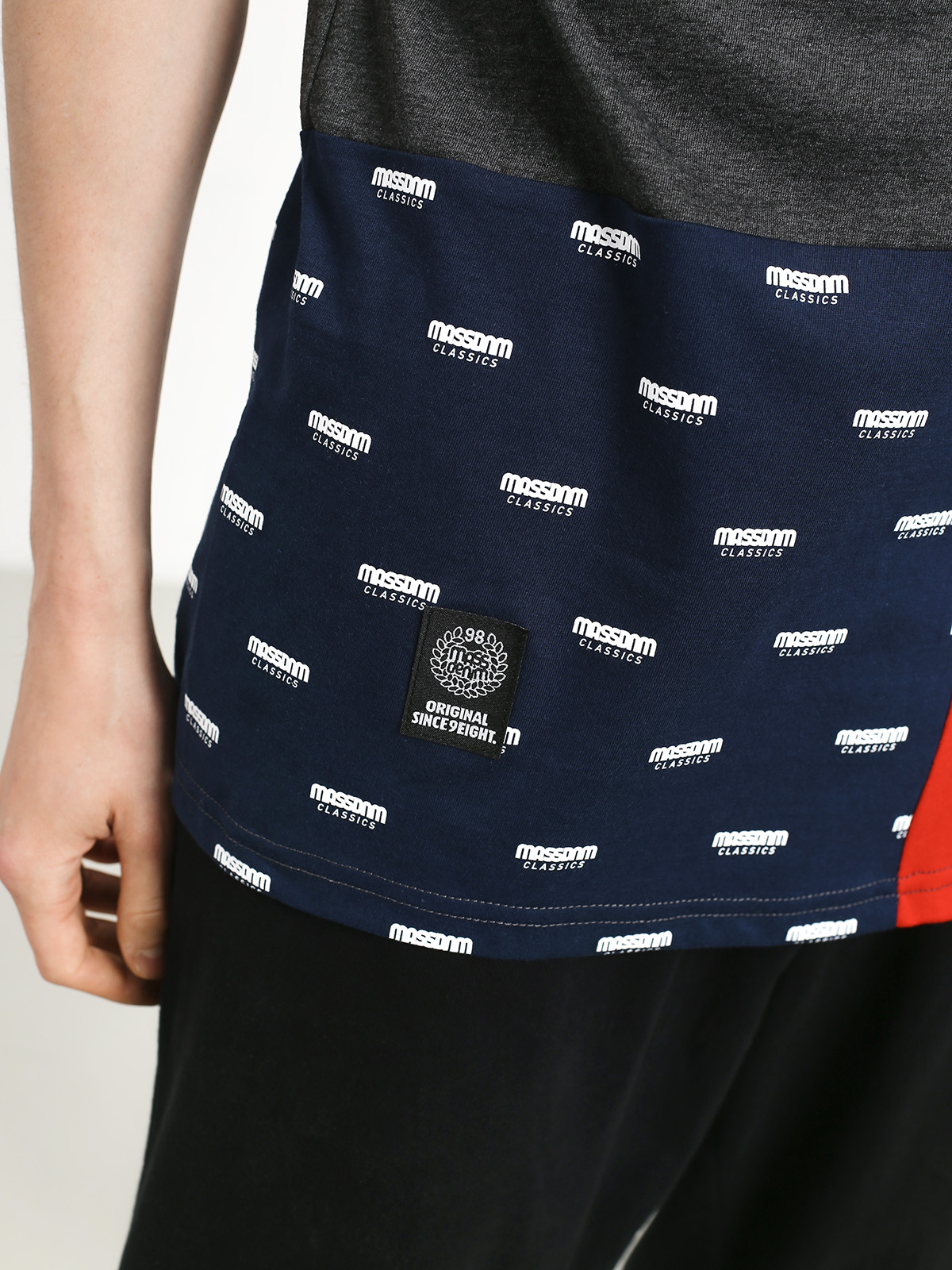 T-shirt MassDnm Blockbuster (dark heather grey)