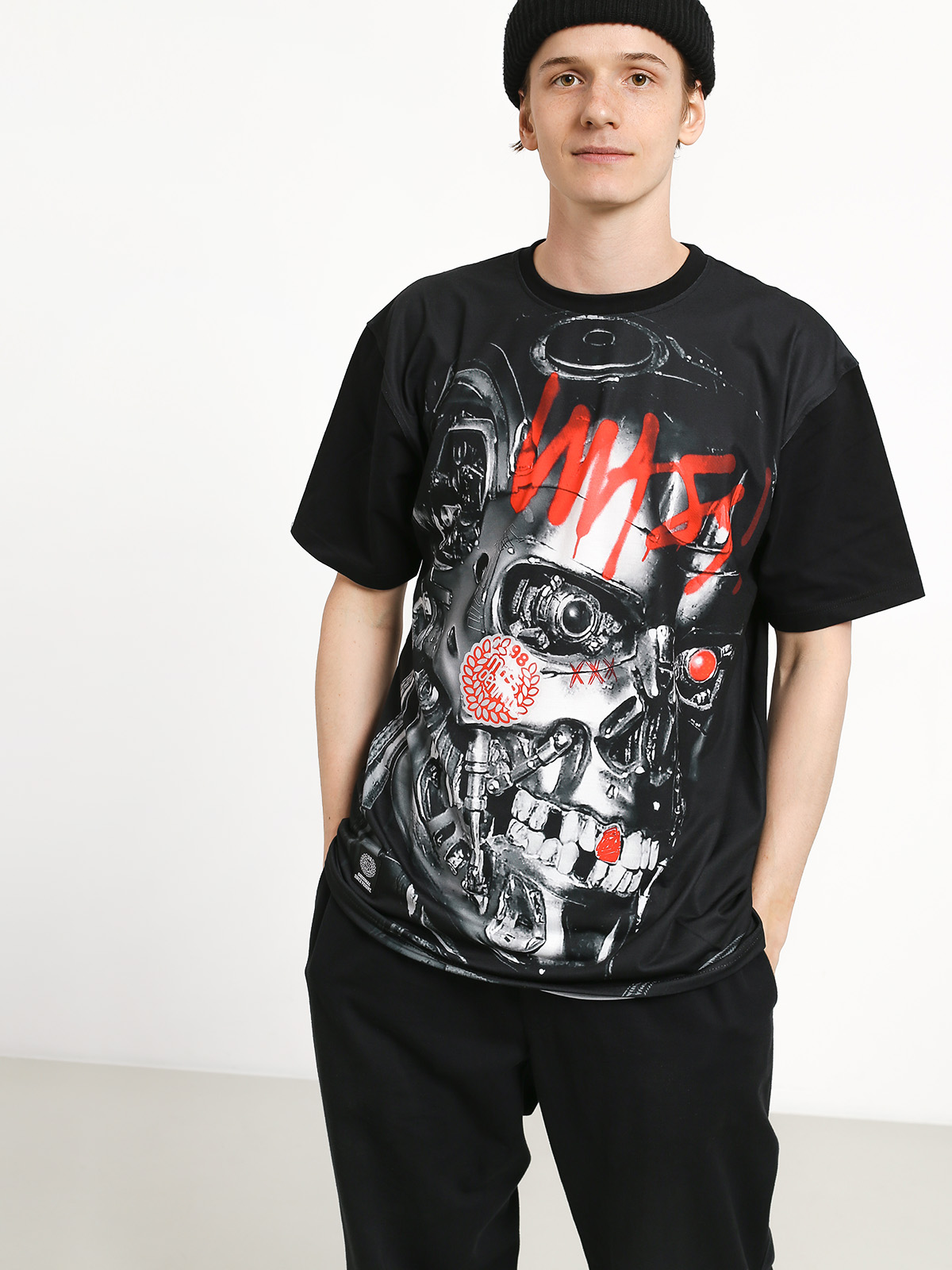 T-shirt MassDnm T800 (multicolor/black)