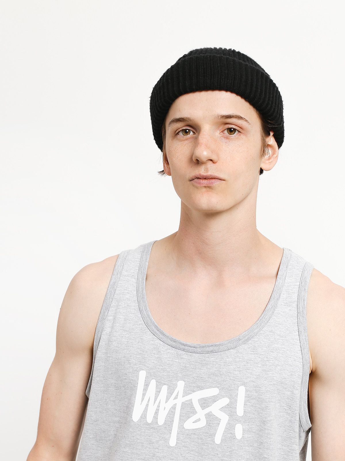 Koszulka MassDnm Signature Medium Logo (light heather grey)