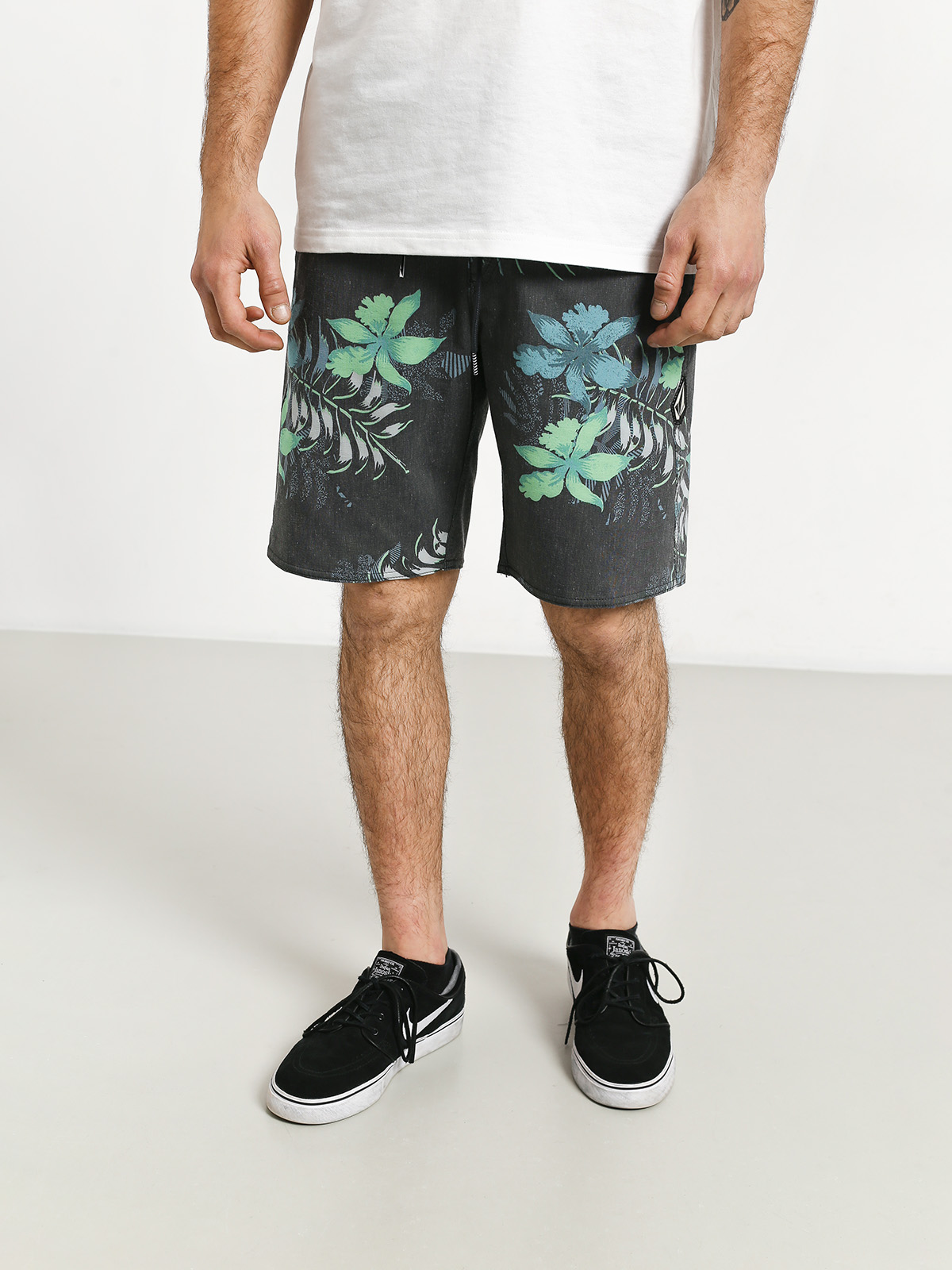 Boardshorty Volcom Wave Fayer Stoney 19 (blk)