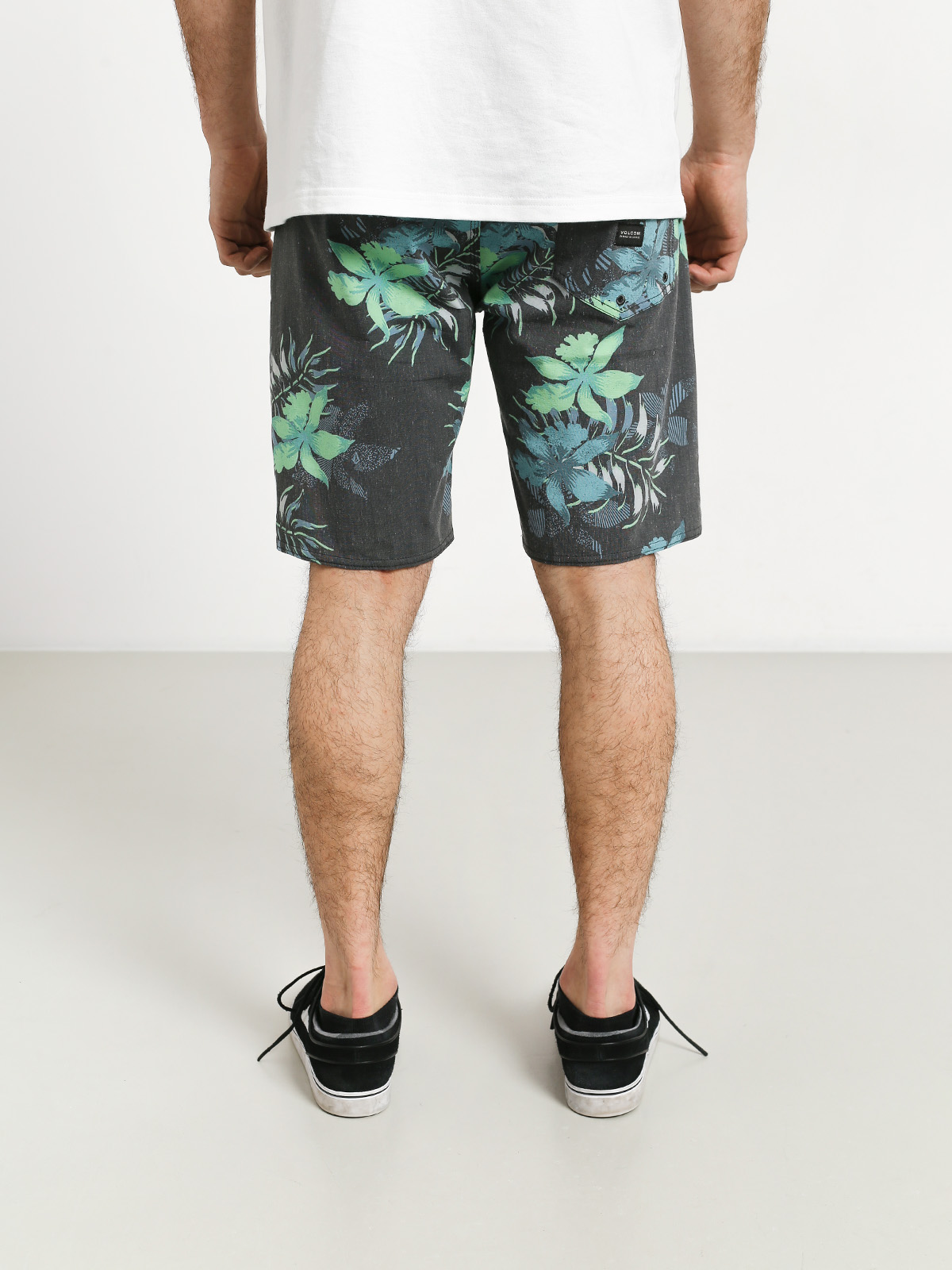 Boardshorty Volcom Wave Fayer Stoney 19 (blk)