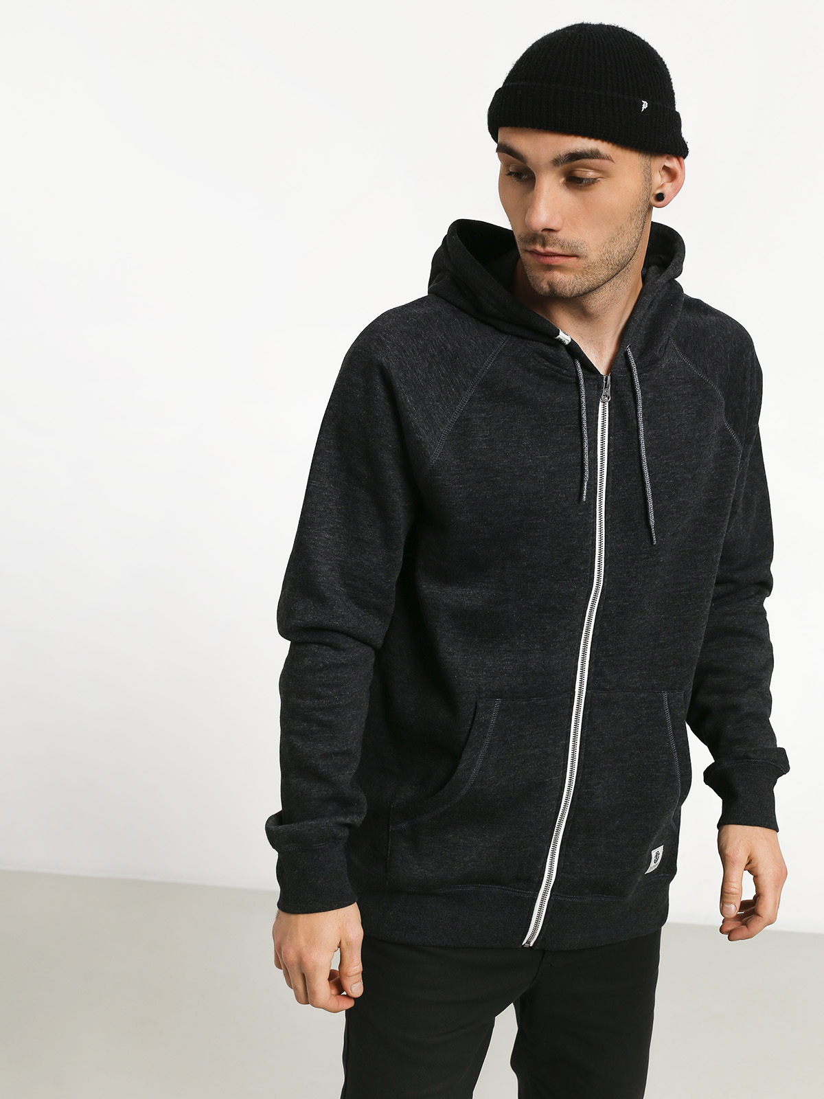 Bluza z kapturem Element Meridian ZHD (flint black)