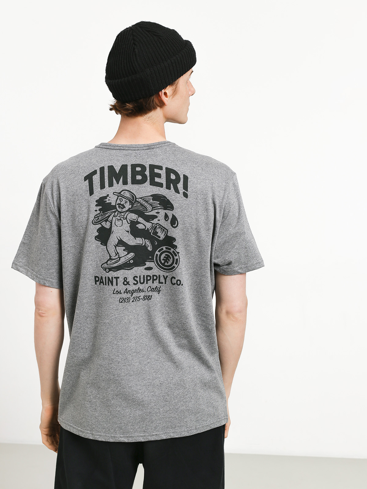 T-shirt Element Supply Co (grey heather)