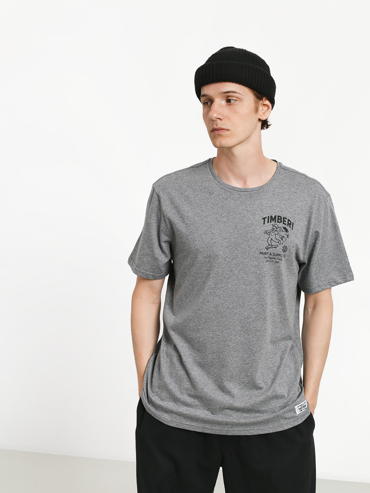 T-shirt Element Supply Co (grey heather)