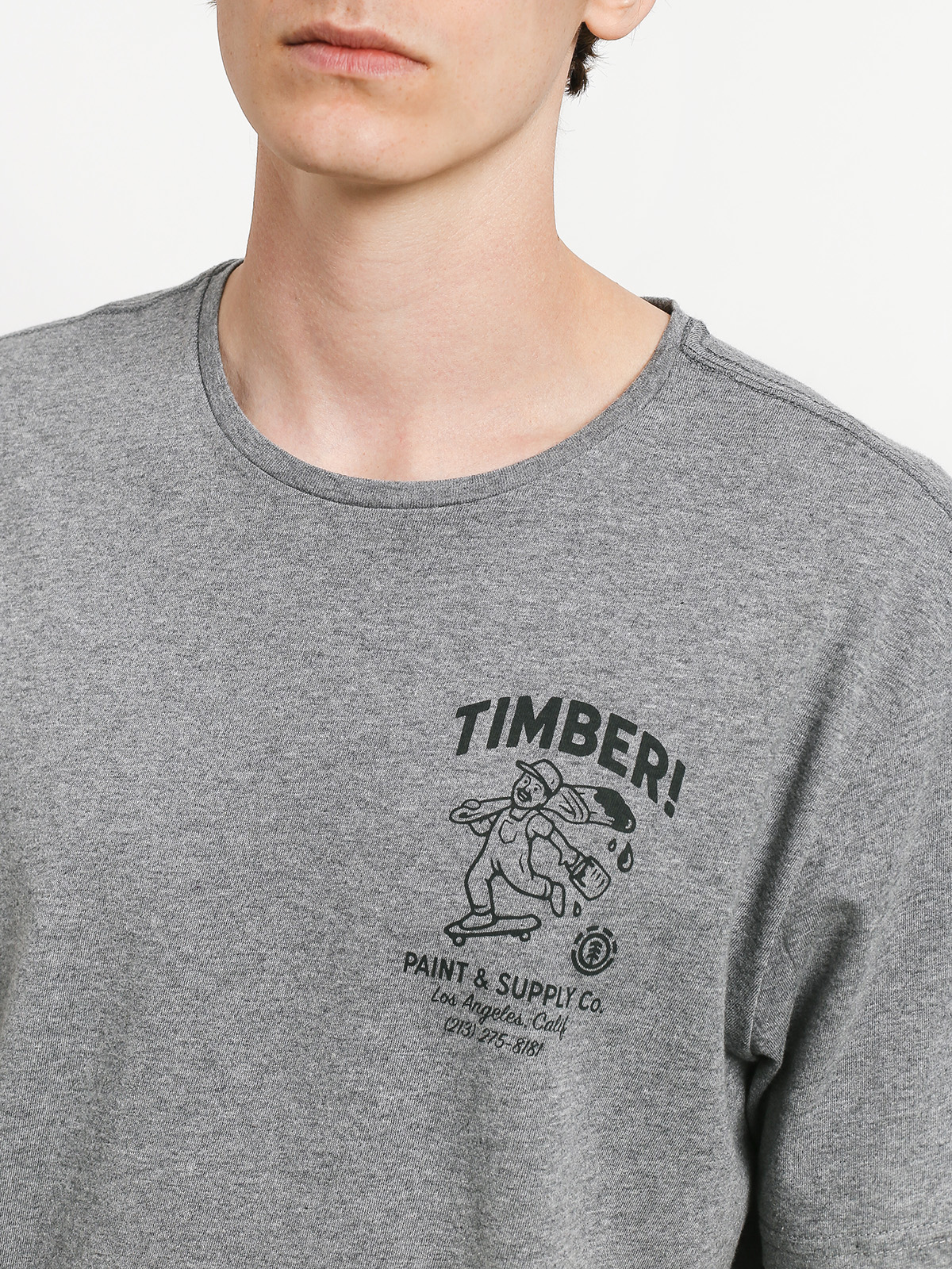 T-shirt Element Supply Co (grey heather)