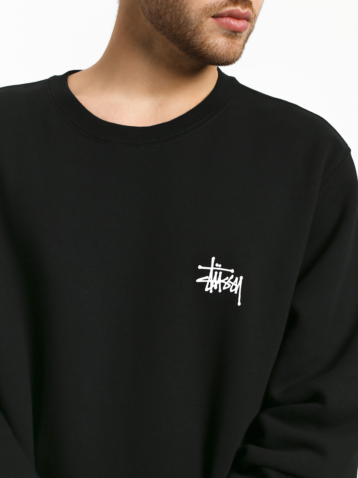 Bluza Stussy Basic Stussy (black)