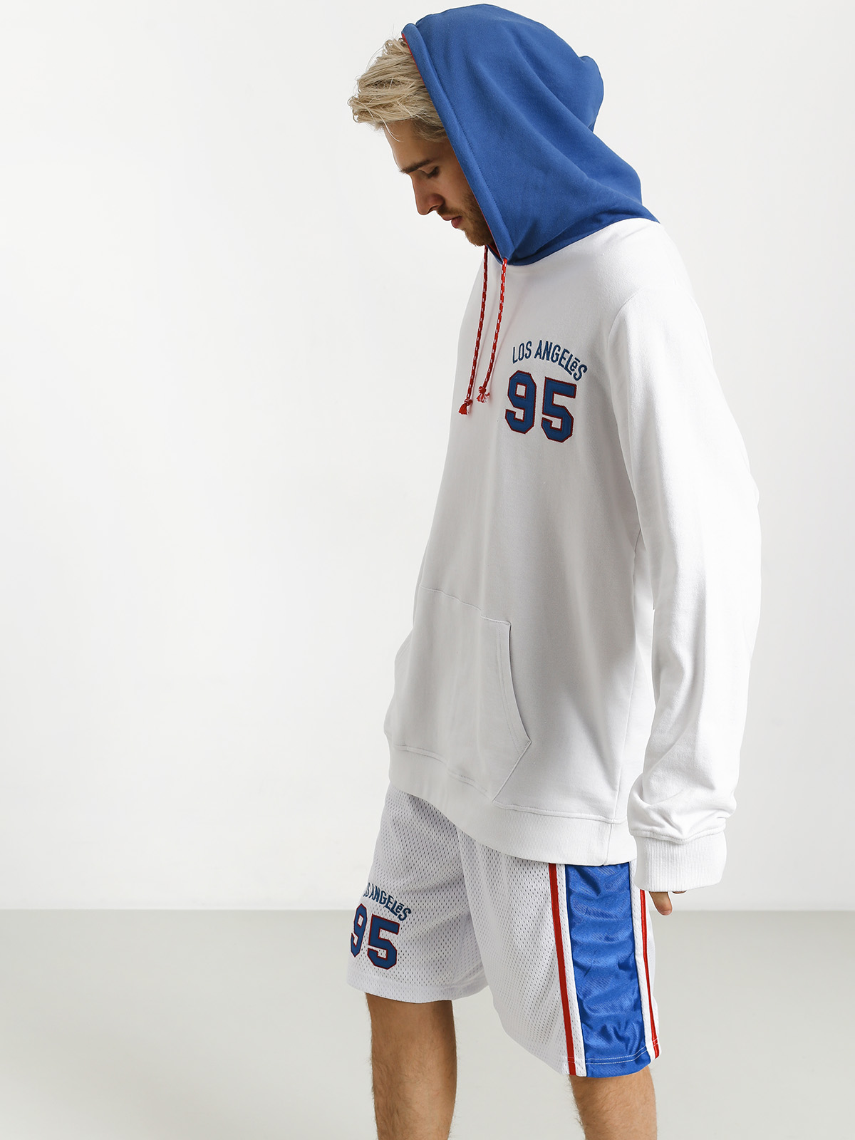 Bluza z kapturem eS Layup HD (white)