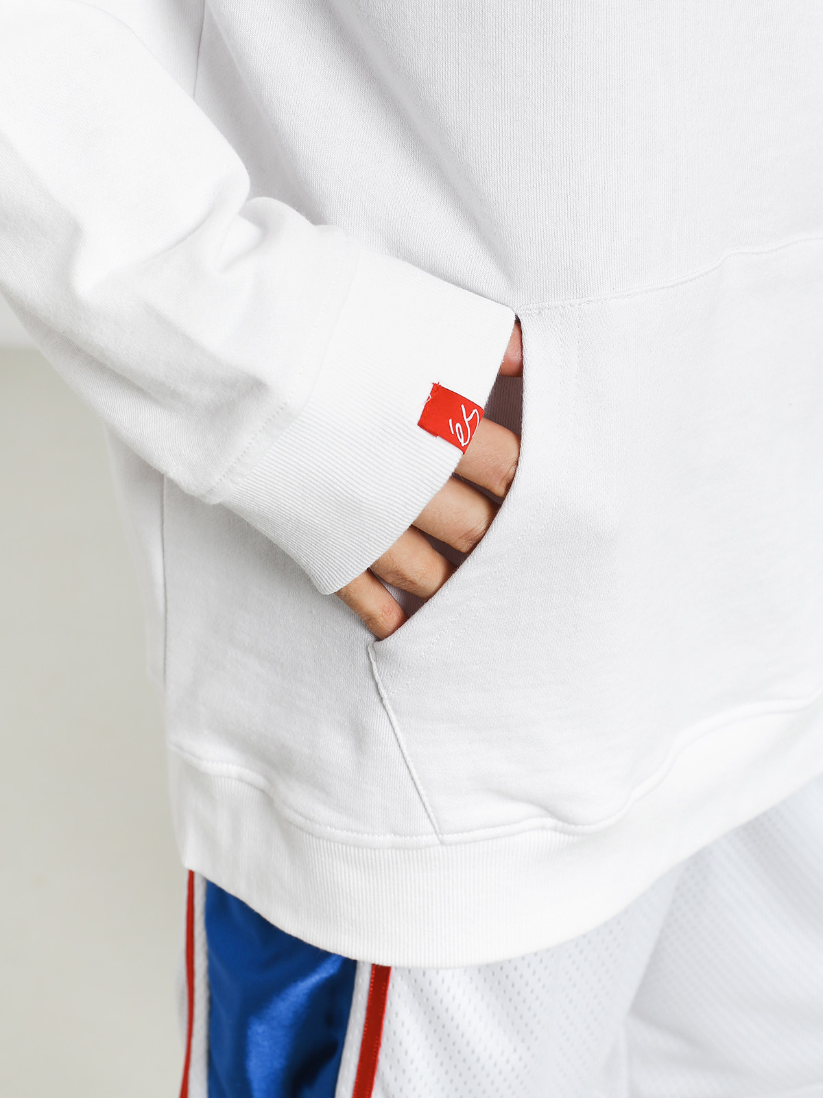 Bluza z kapturem eS Layup HD (white)