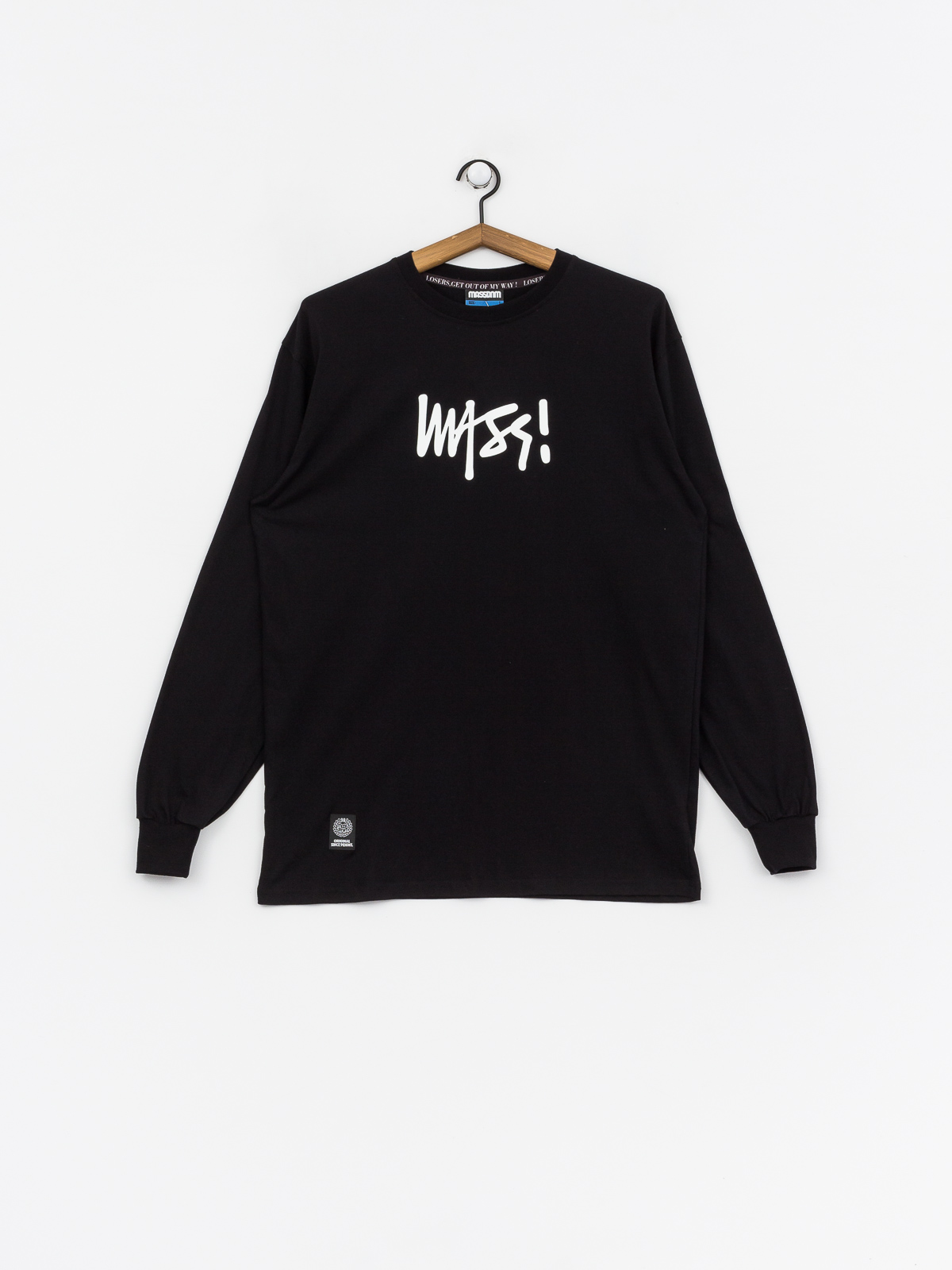 Longsleeve MassDnm Signature Medium Logo (black)