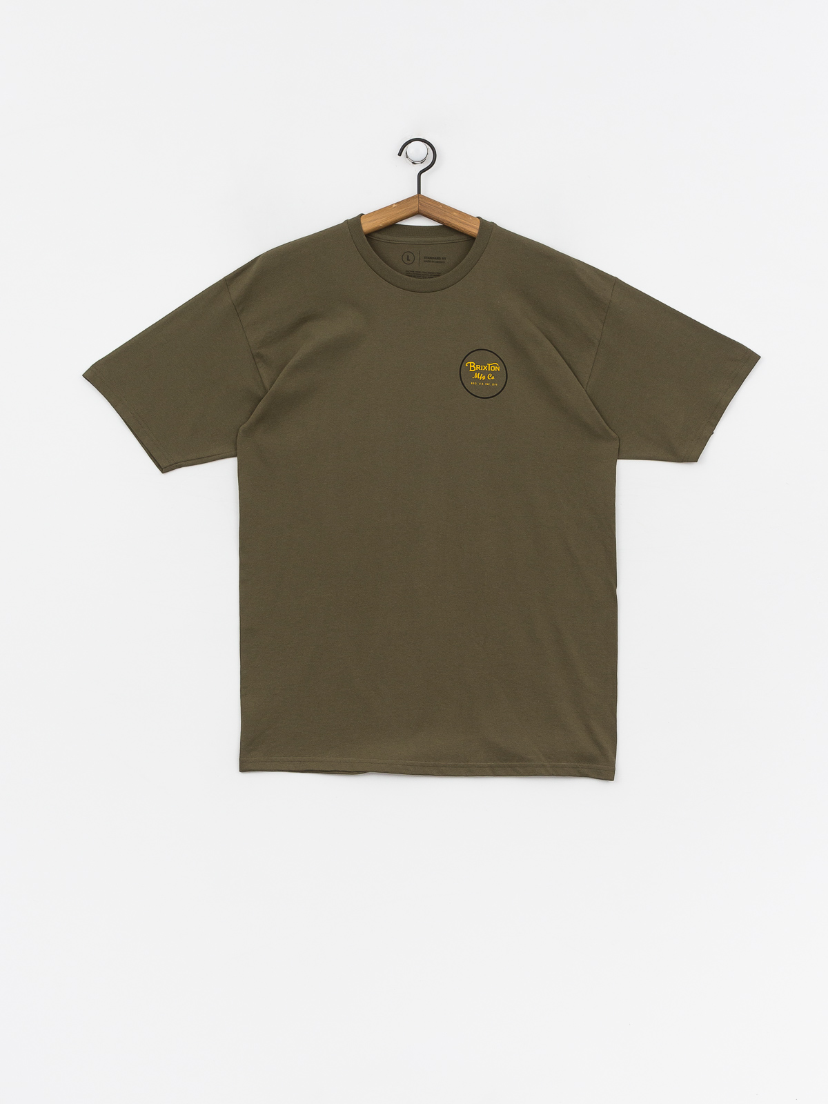 T-shirt Brixton Wheeler II Stnd (olive/black)