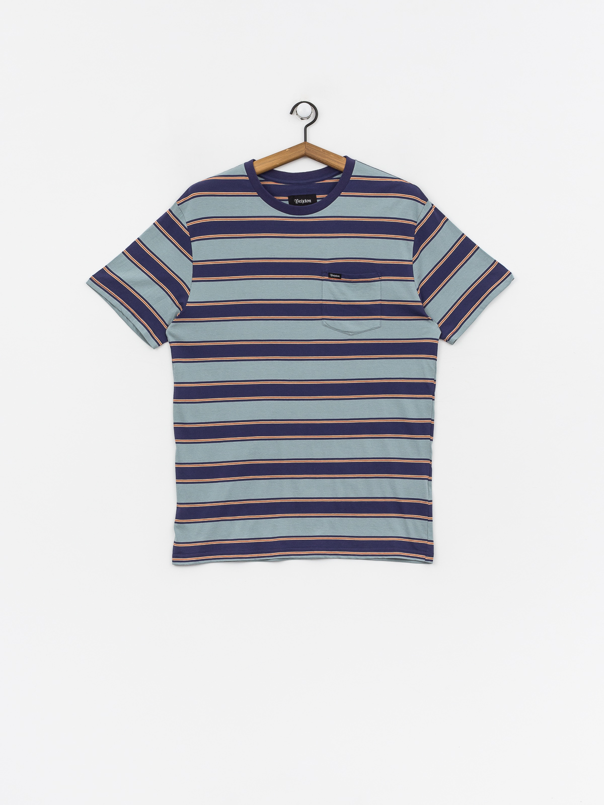 T-shirt Brixton Hilt Pkt (blue stone)