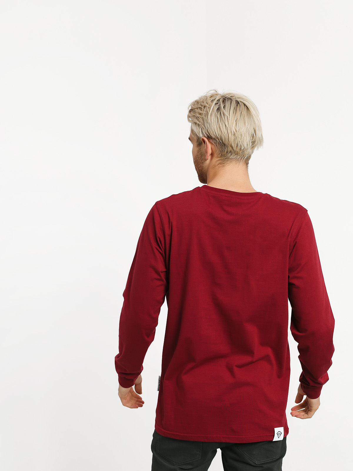 Longsleeve Diamante Wear Basic (burgundy)