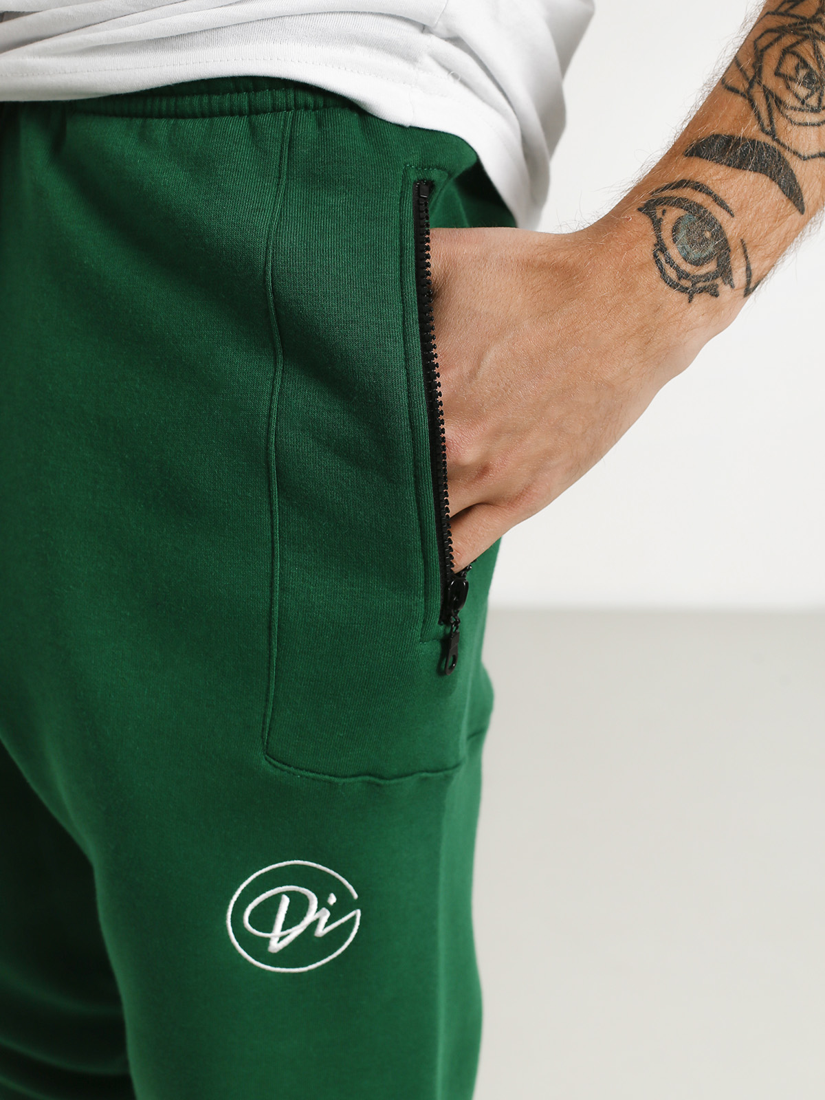 Spodnie Diamante Wear Di Hipster Haft Drs (bottle green)