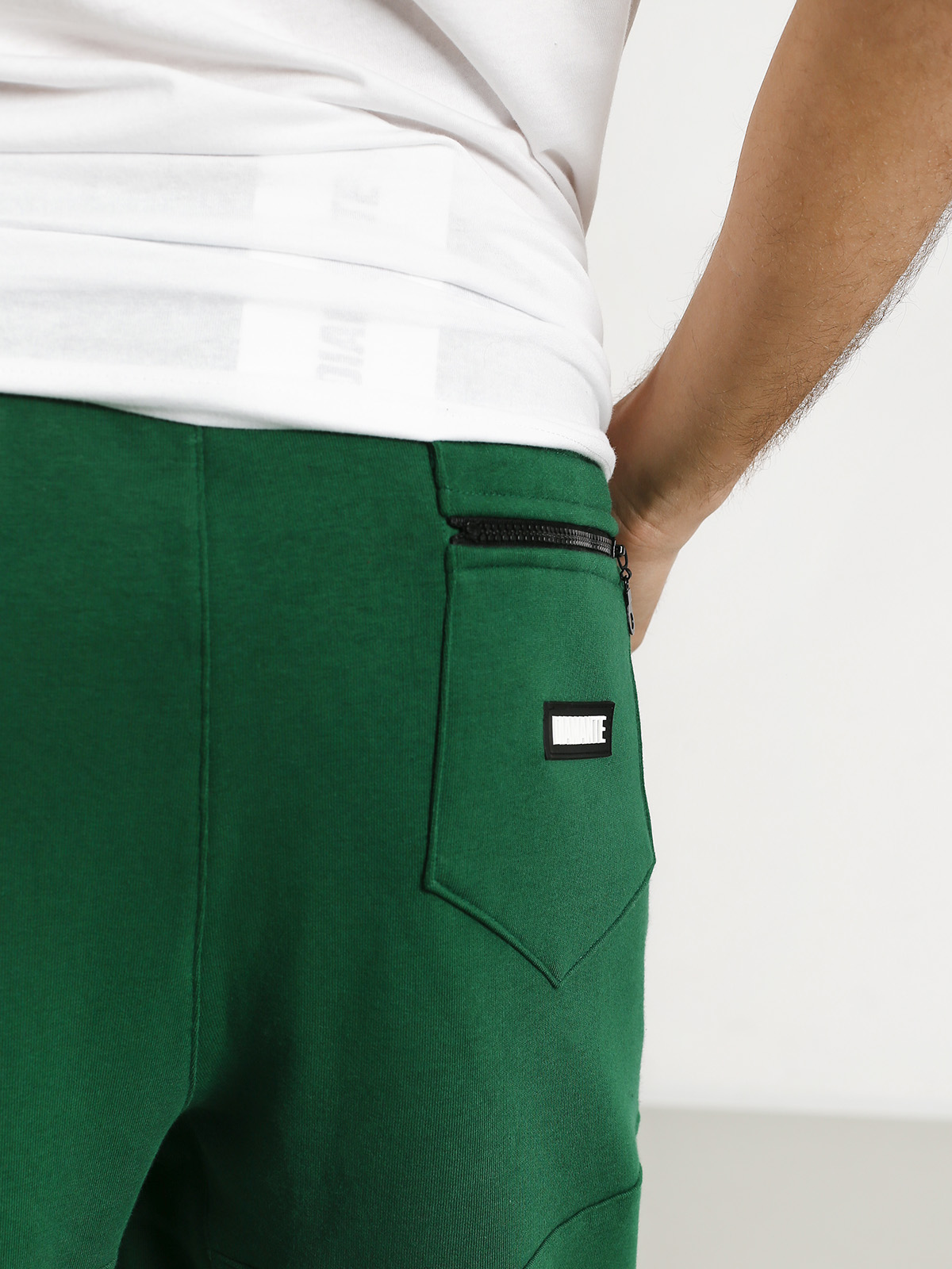 Spodnie Diamante Wear Di Hipster Haft Drs (bottle green)