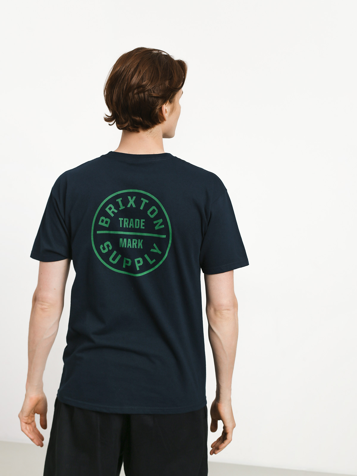 T-shirt Brixton Oath Stt (navy/grey)