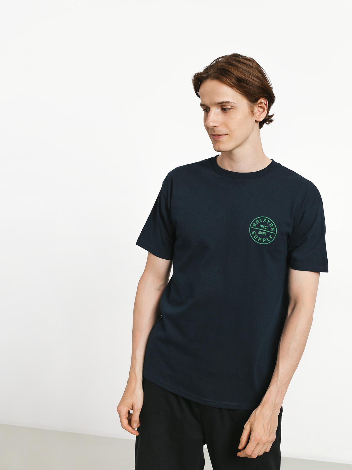 T-shirt Brixton Oath Stt (navy/grey)