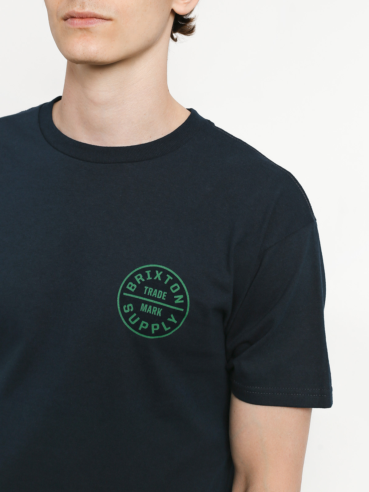 T-shirt Brixton Oath Stt (navy/grey)