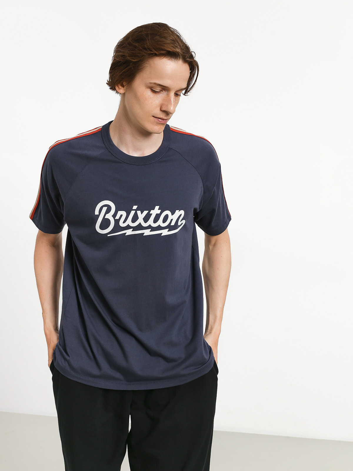 T-shirt Brixton Dory (washed navy)