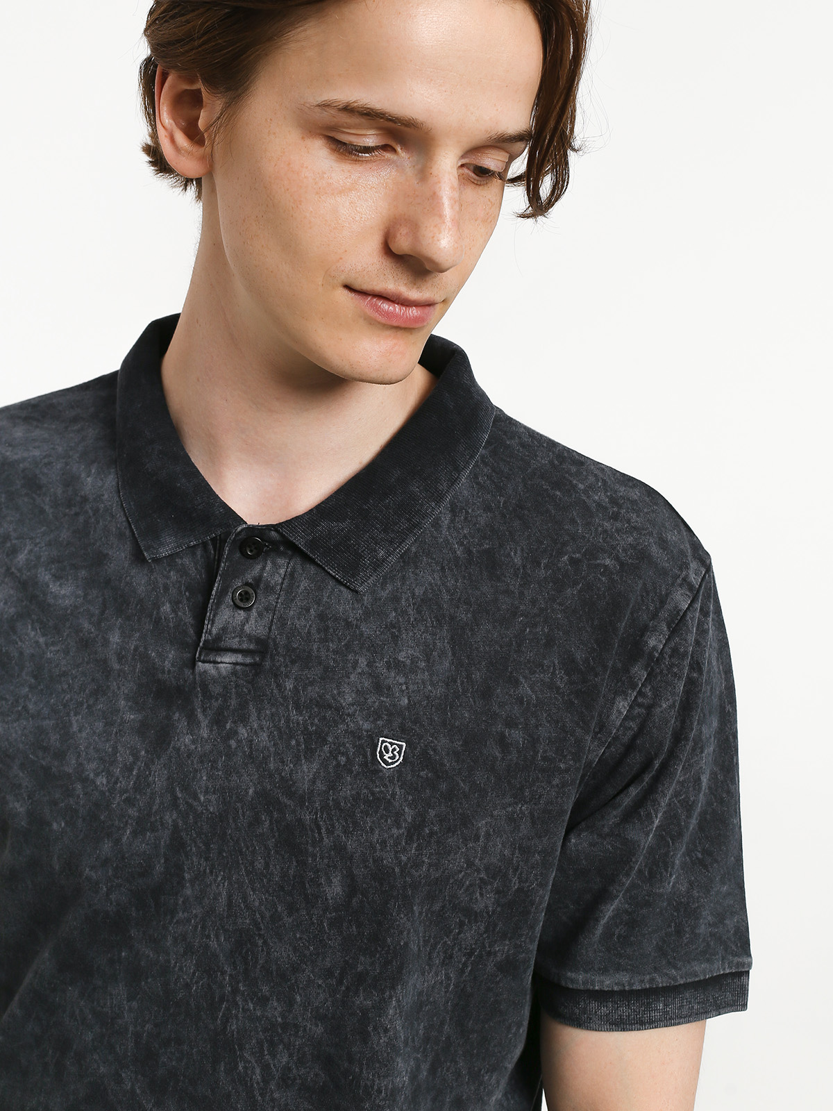 Polo Brixton Wales (black acid wash)