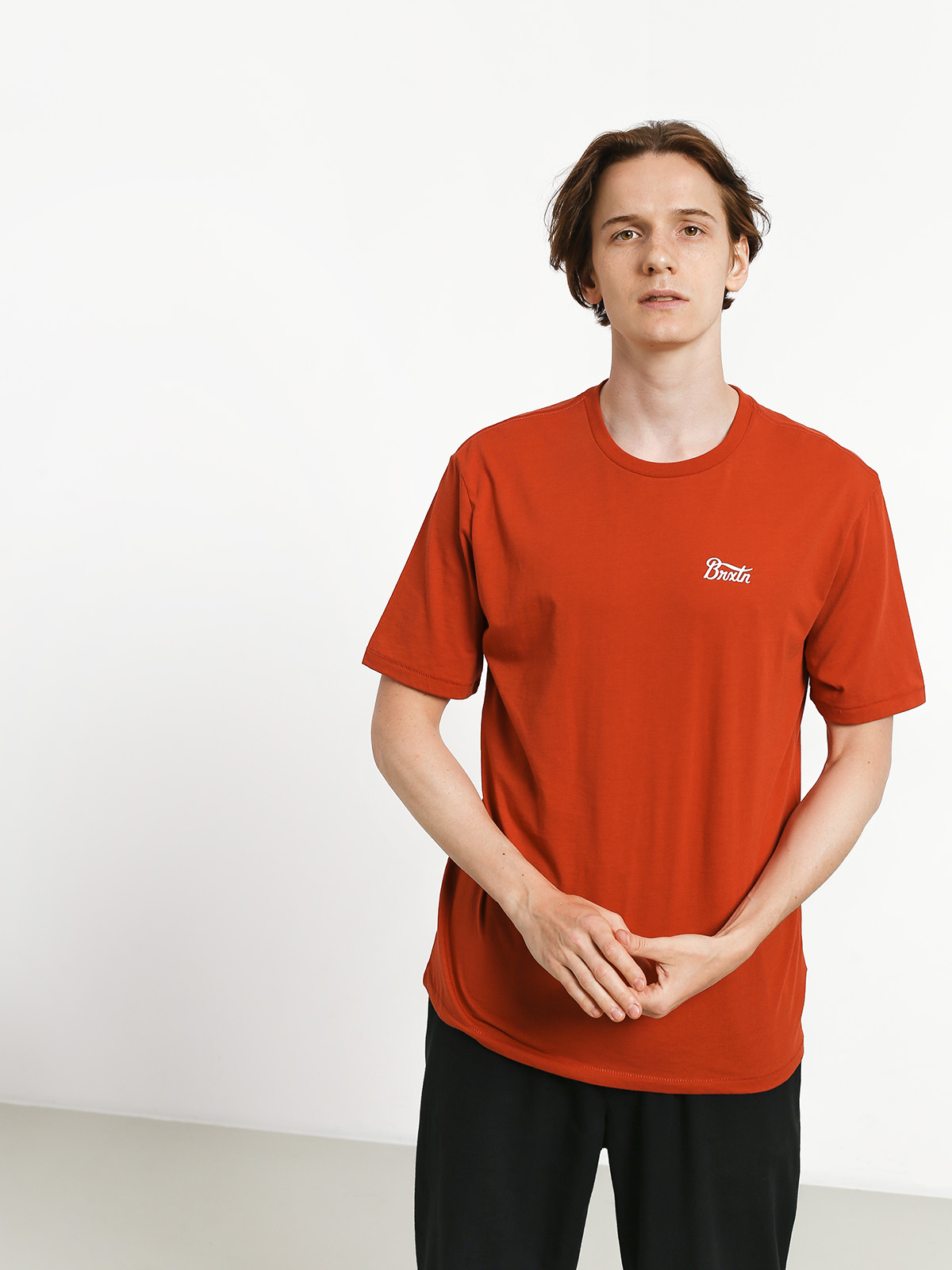 T-shirt Brixton Potrero Prem (henna)