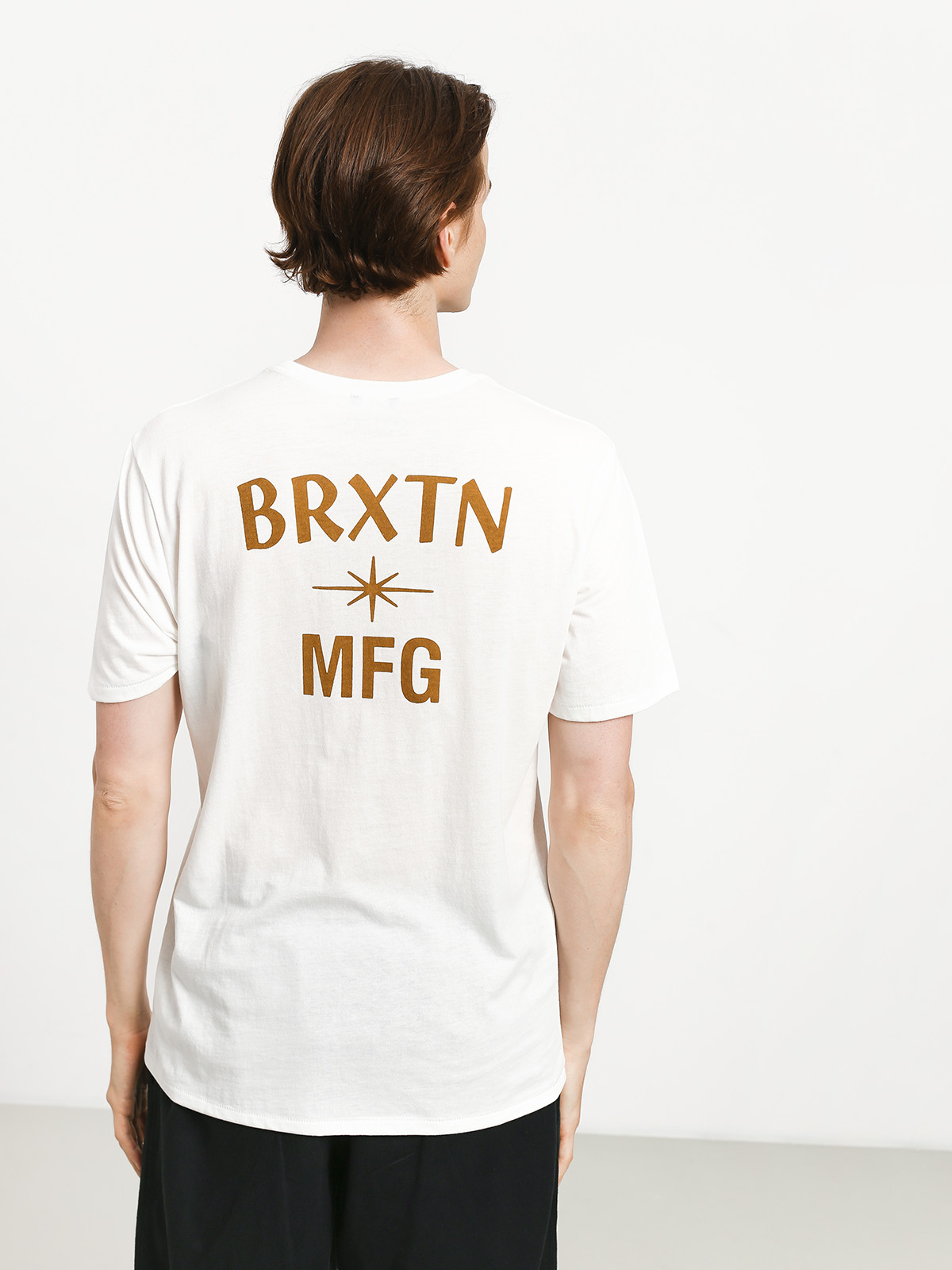 T-shirt Brixton Luster Pkt (offwh)