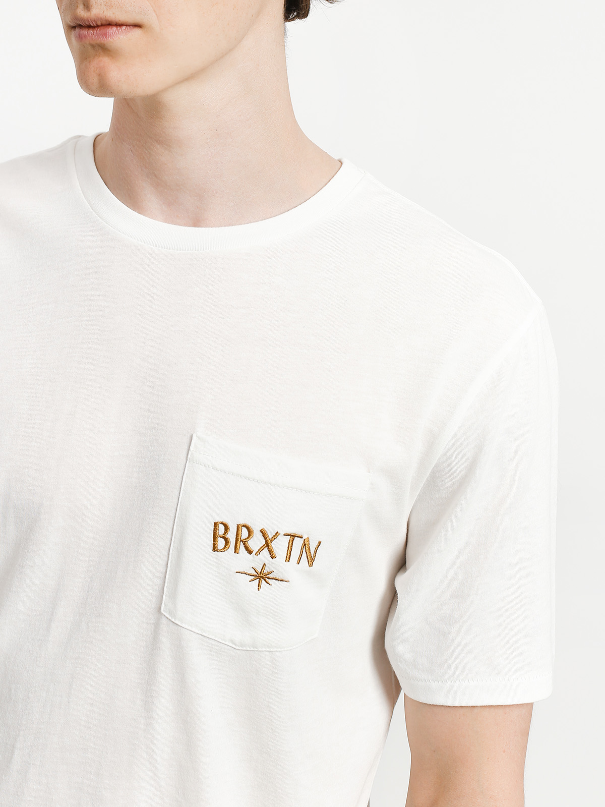 T-shirt Brixton Luster Pkt (offwh)