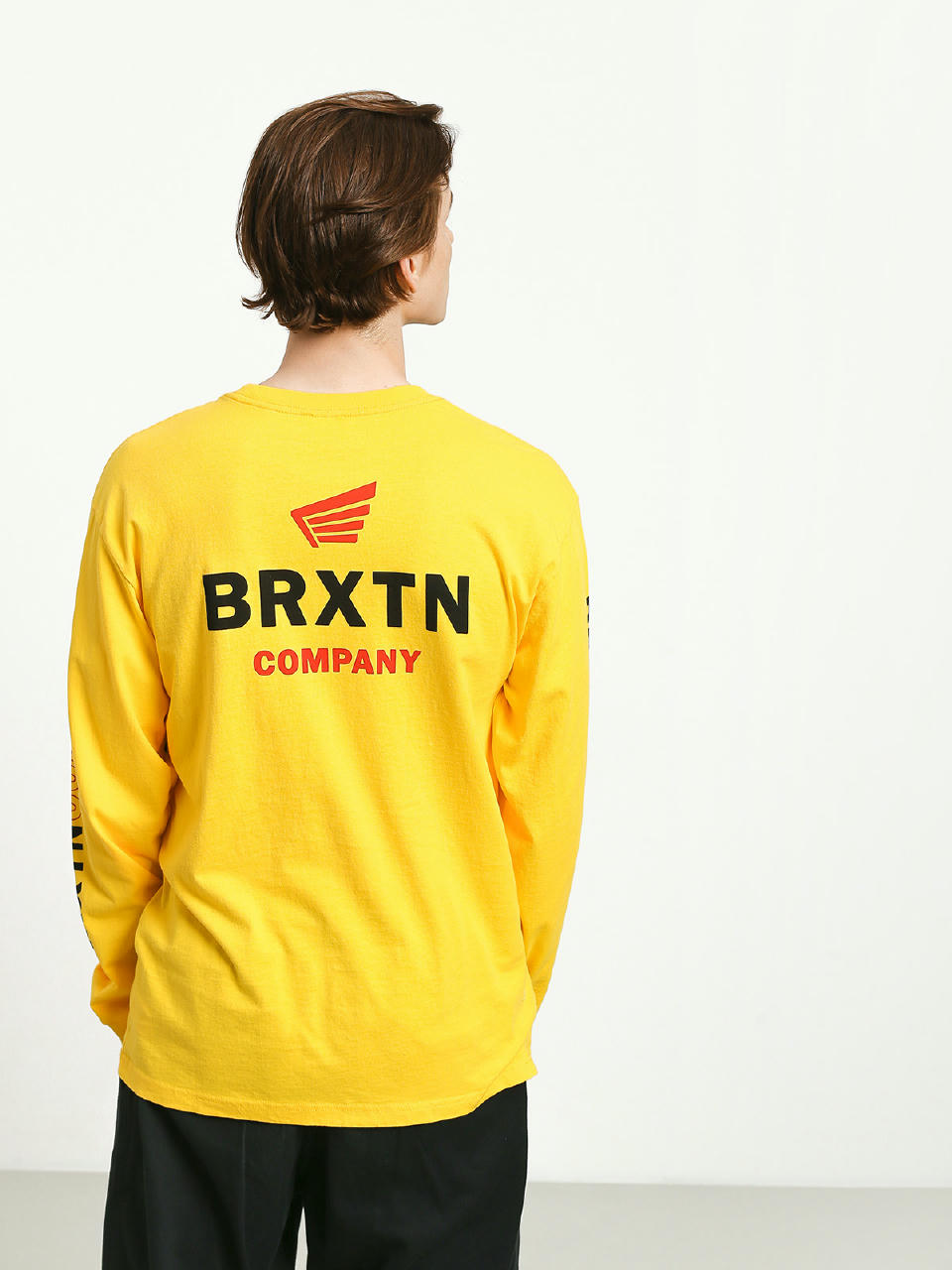 Longsleeve Brixton Peabody II Sv (yellow)