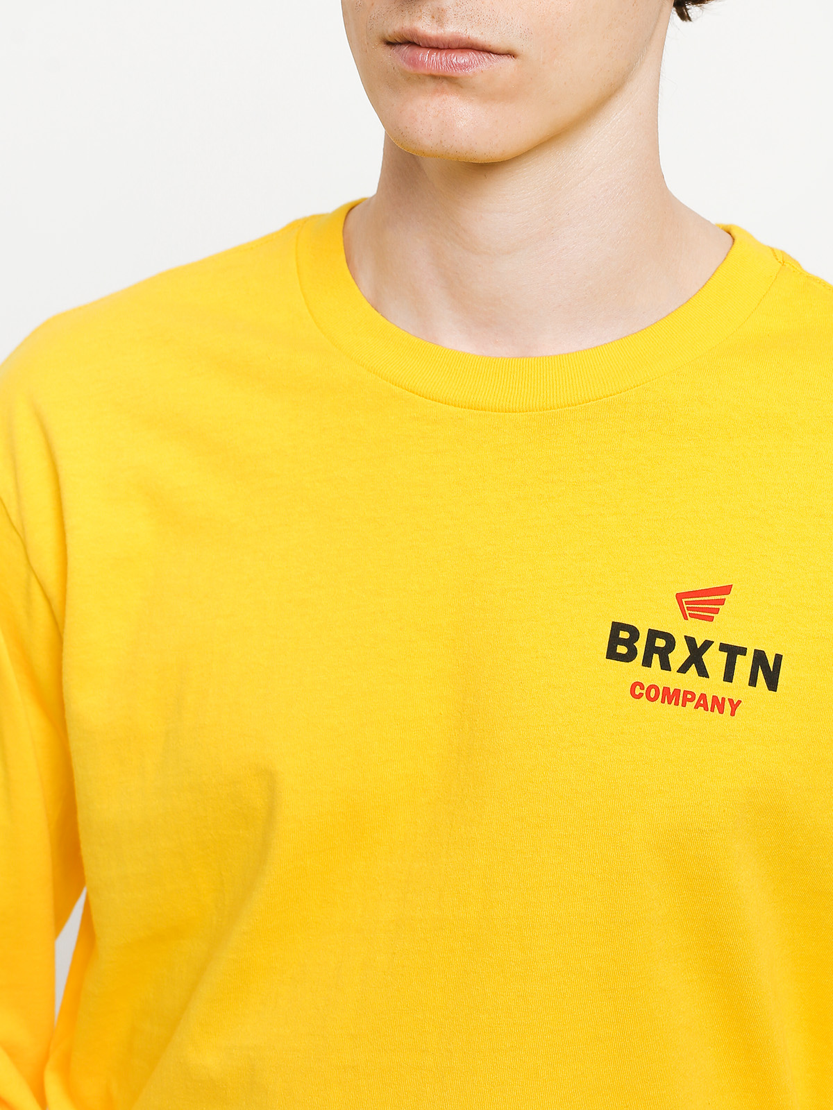 Longsleeve Brixton Peabody II Sv (yellow)