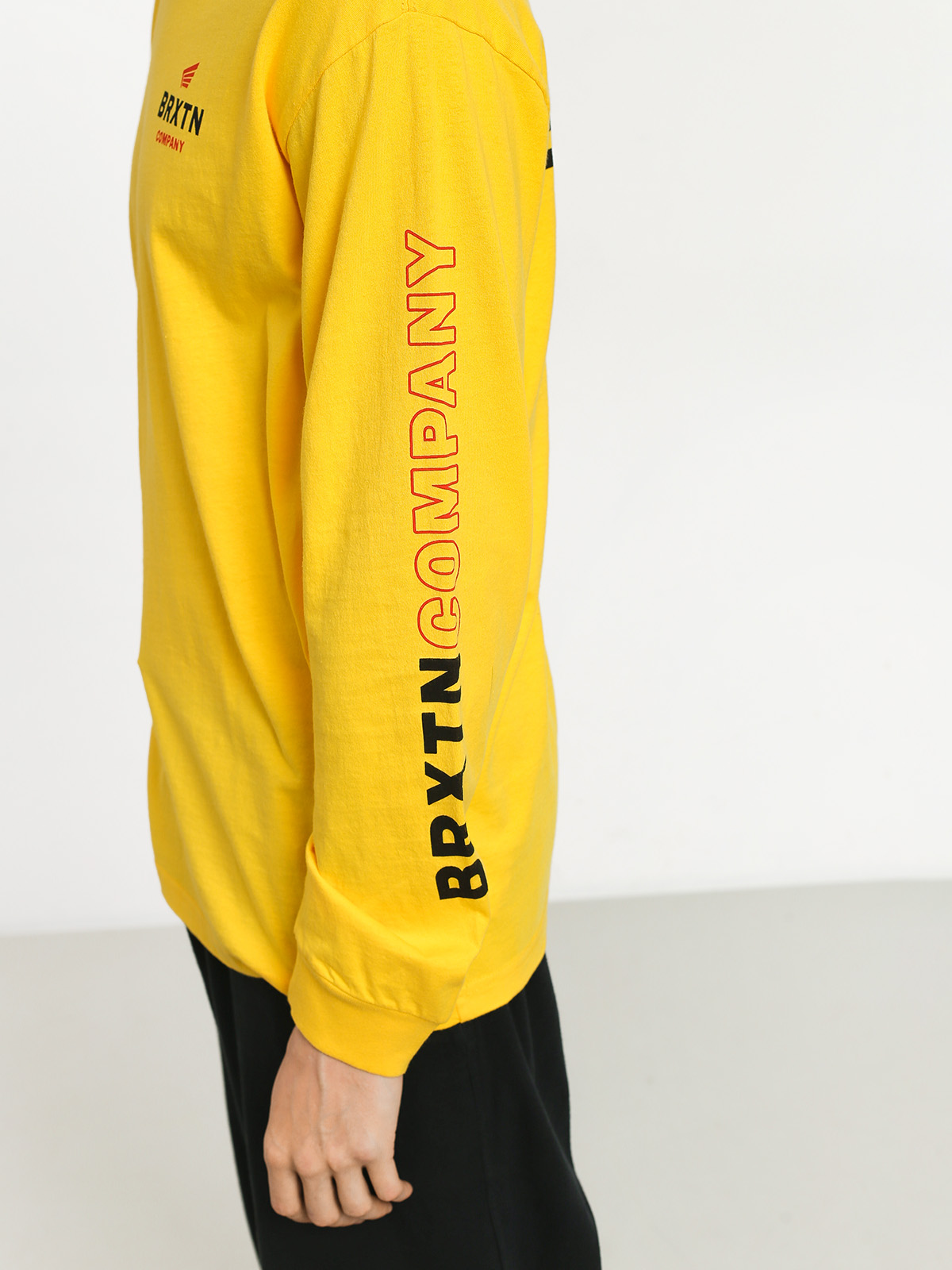Longsleeve Brixton Peabody II Sv (yellow)
