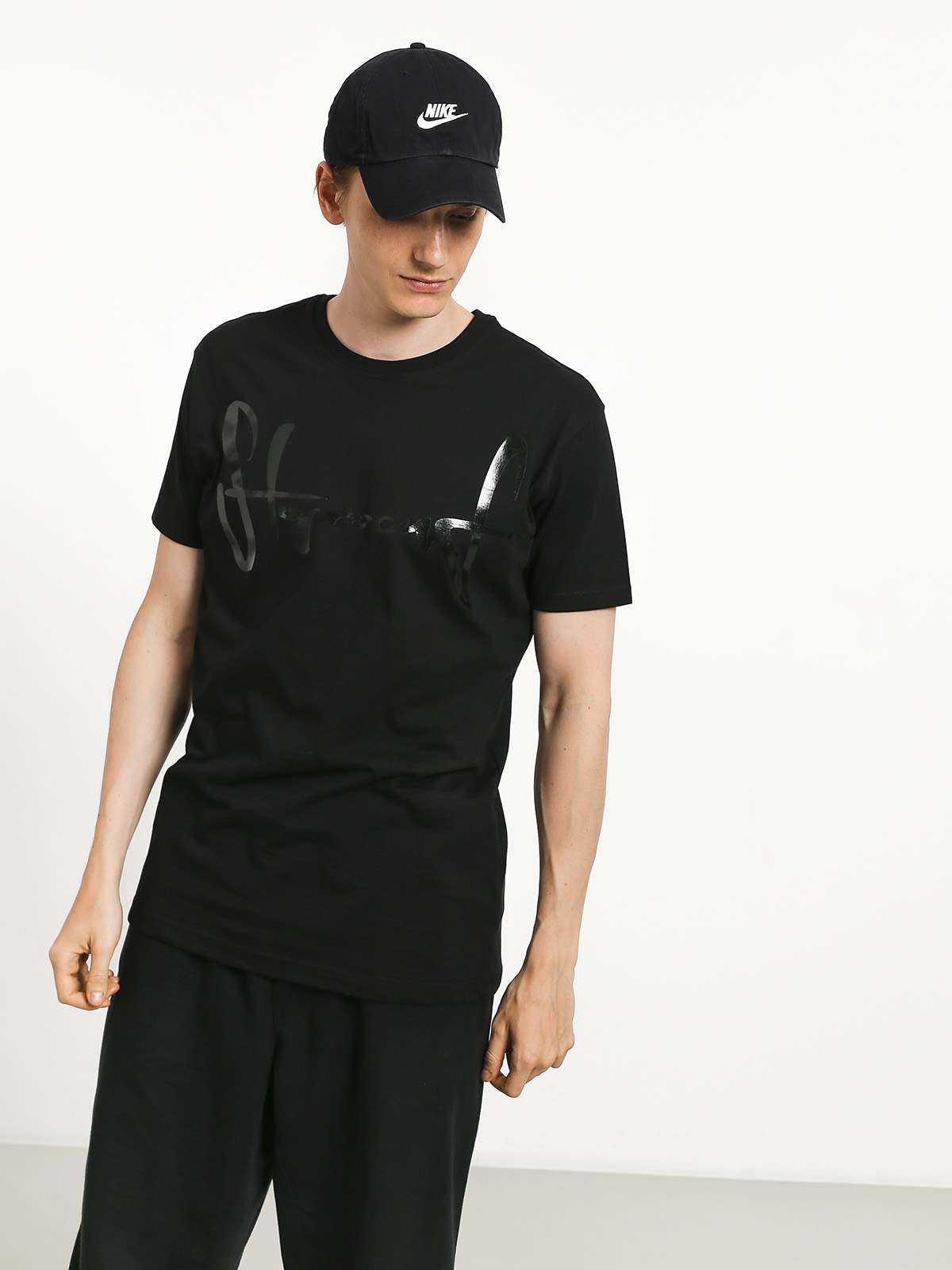T-shirt Stoprocent Base Tag (black/black)