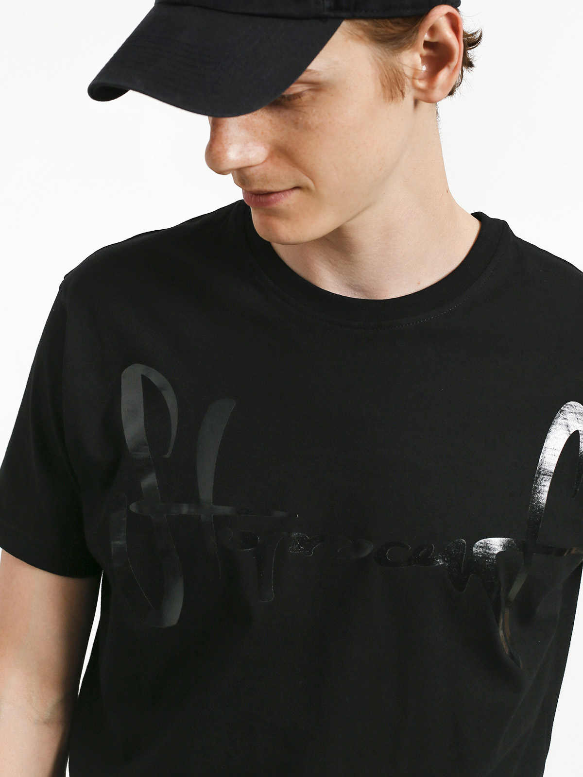 T-shirt Stoprocent Base Tag (black/black)