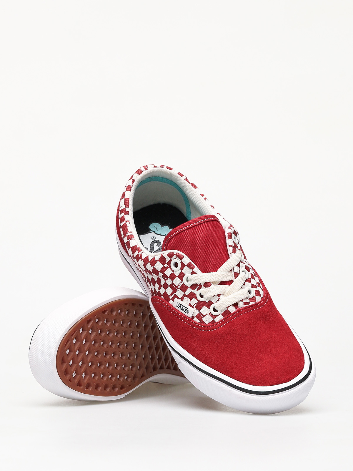 Buty Vans ComfyCush Era (tear check/racing red/true white)