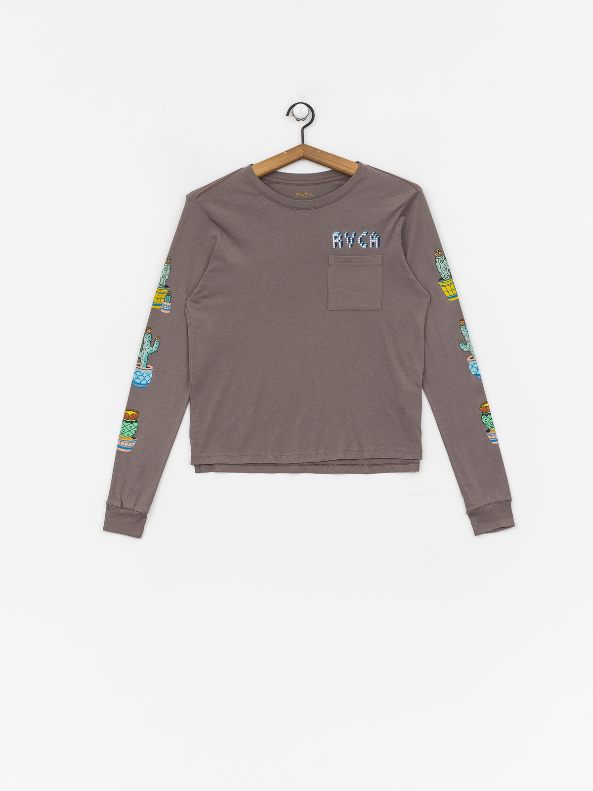 Longsleeve RVCA Cacti (concrete)