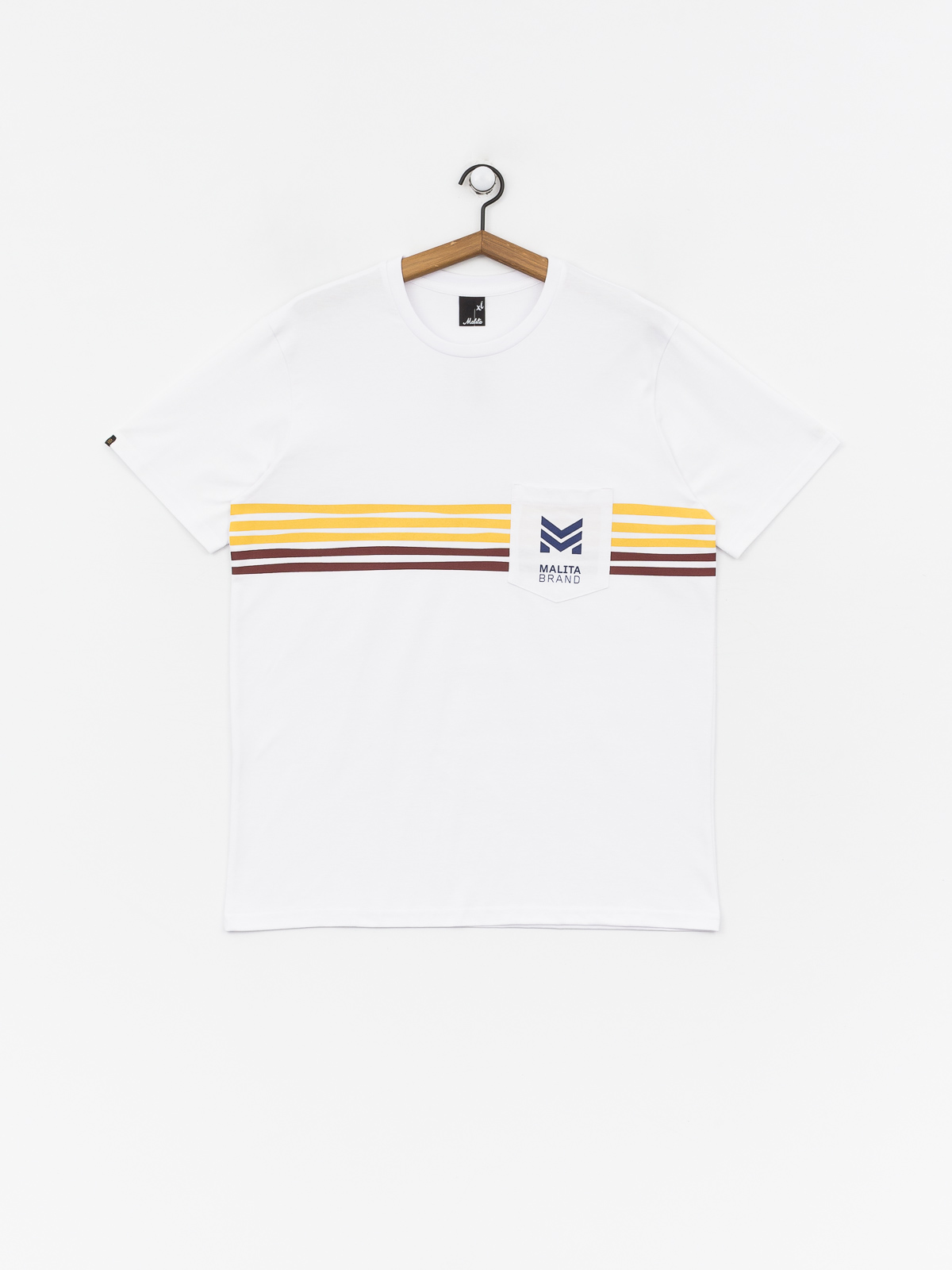 T-shirt Malita Stripes (white)